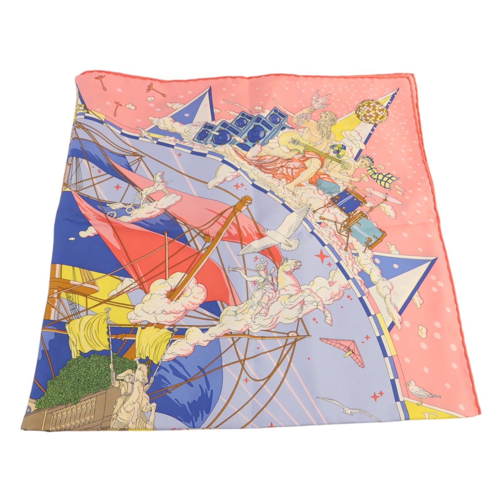HERMES 絲質Scarf 90x90絲巾