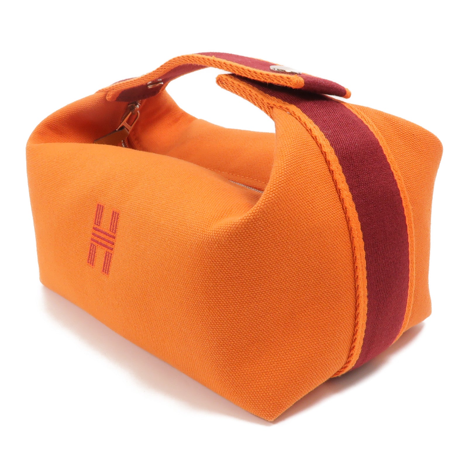 HERMES 帆布Bride a Brac Case手挽袋