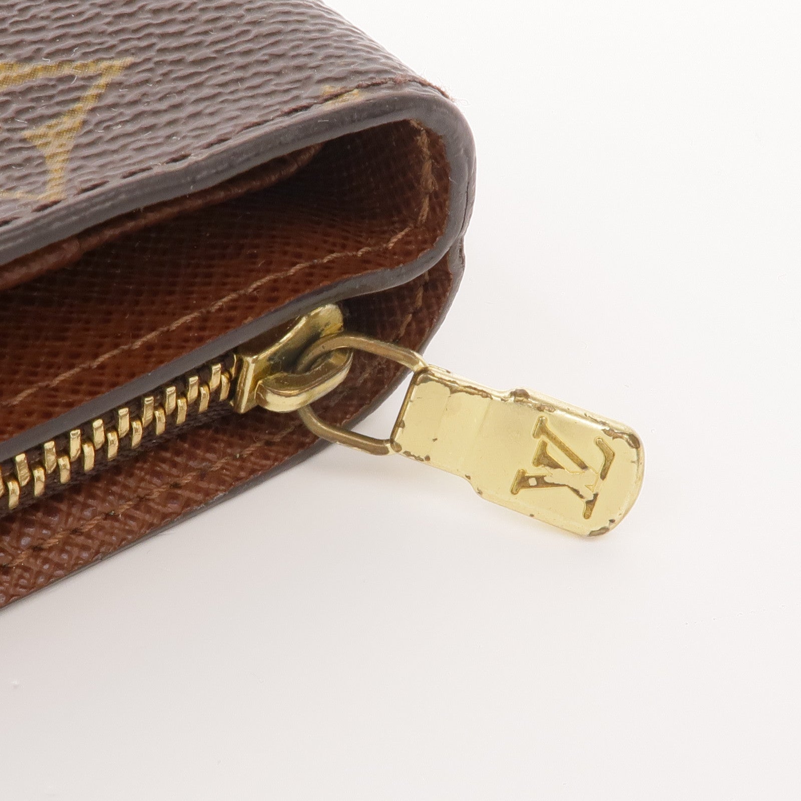 LOUIS VUITTON Monogram Wallet金扣錢包