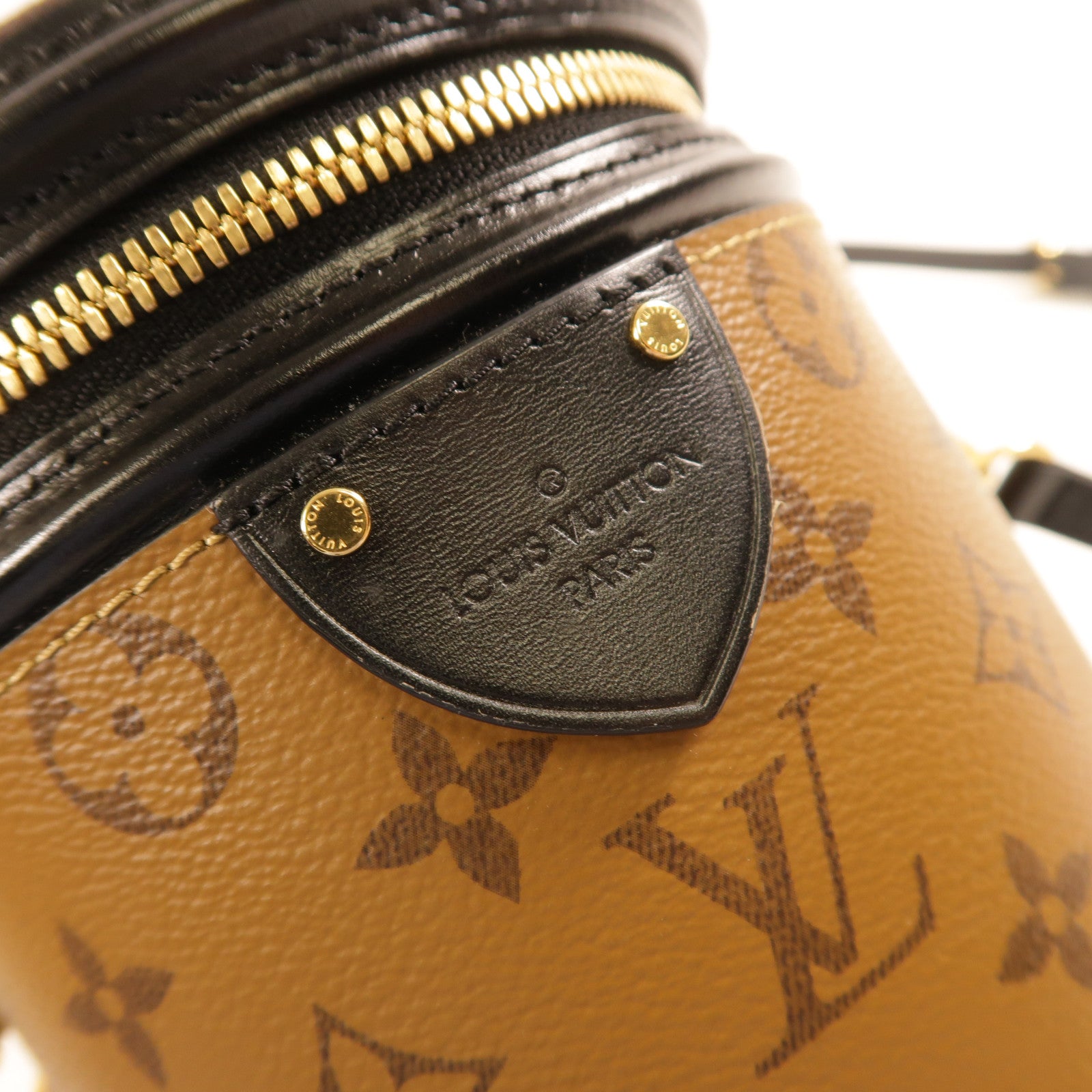 LOUIS VUITTON 【激減優惠】Monogram Reverse Cannes金扣手挽肩背兩用袋