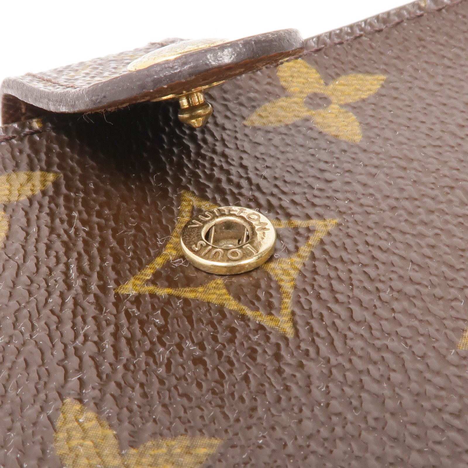 LOUIS VUITTON Monogram Wallet金扣錢包