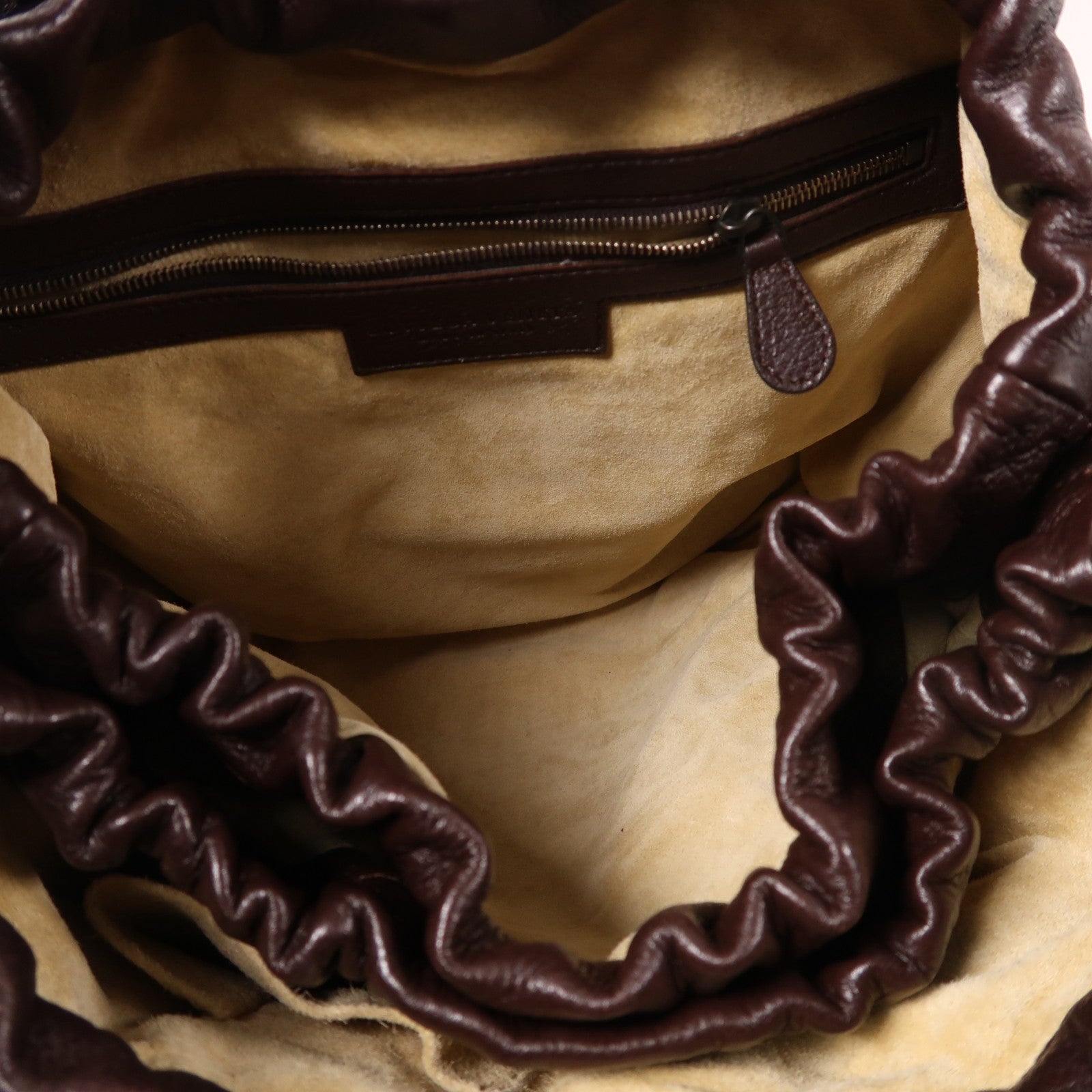 BOTTEGA VENETA 牛皮皮革Hand Bag手挽袋棕色
