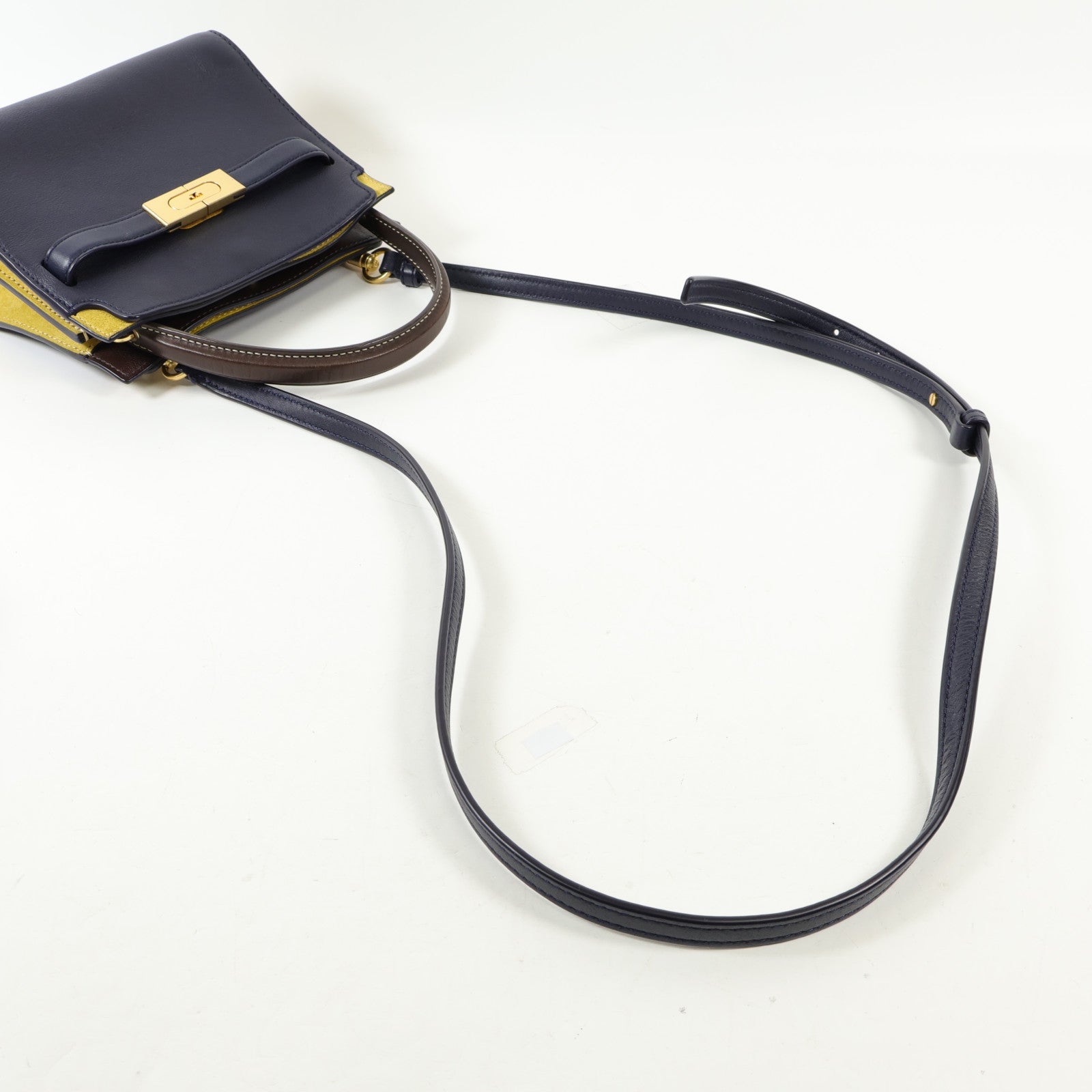 Tory Burch 牛皮皮革Shoulder Bag金扣肩背袋