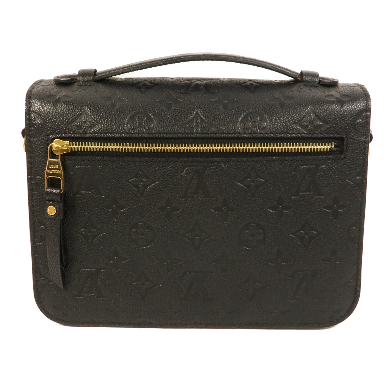 LOUIS VUITTON Monogram Empreinte Pochette Metis金扣手挽肩背兩用袋