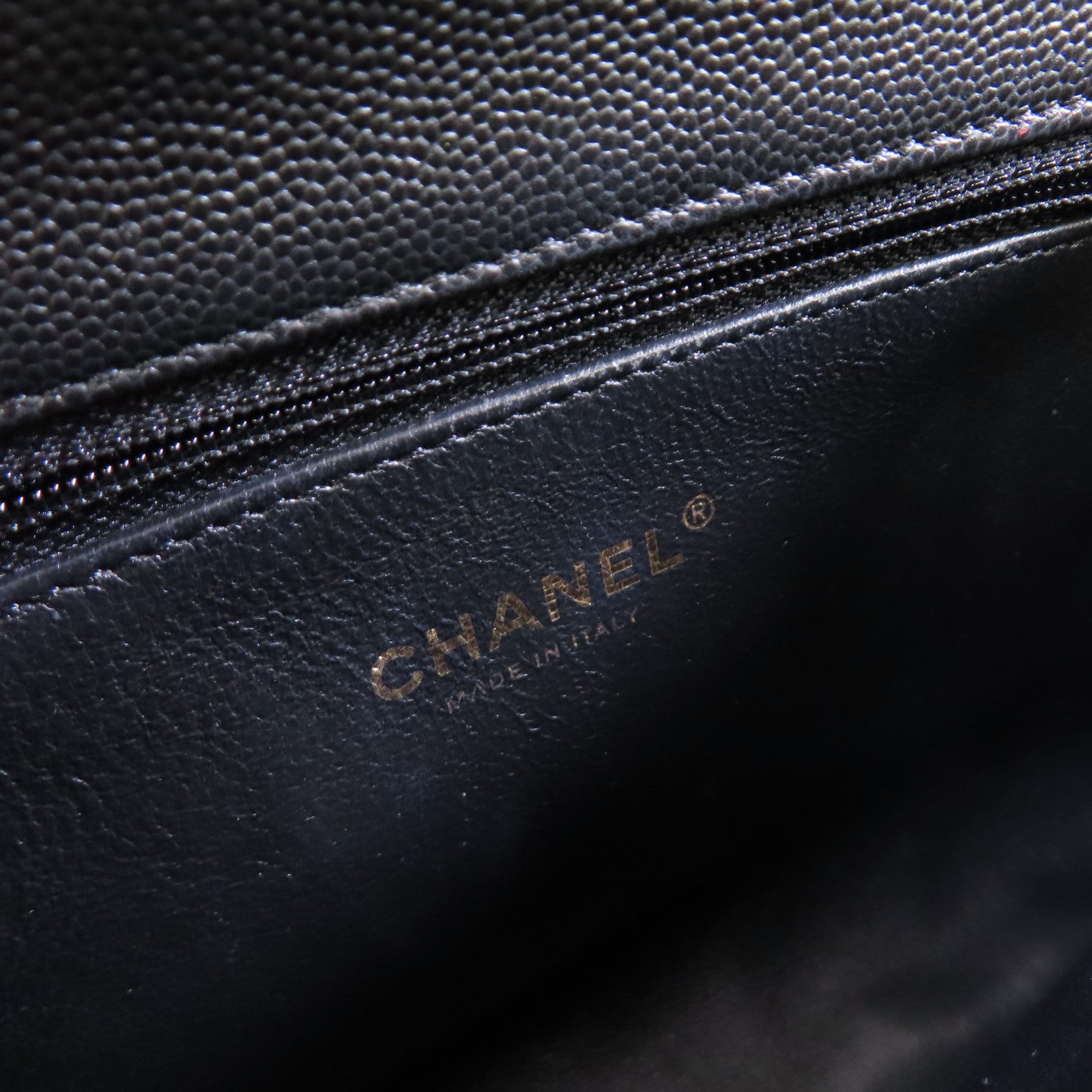 CHANEL 牛皮皮革Coco Handle Medium Chain 2Way Shoulder Bag金扣鏈帶手挽肩背兩用袋