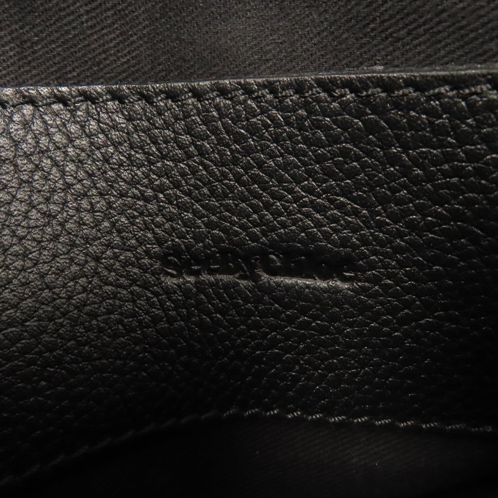 SEE BY CHLOE 【激減優惠】牛皮皮革Shoulder Bag金扣鏈帶肩背袋黑色