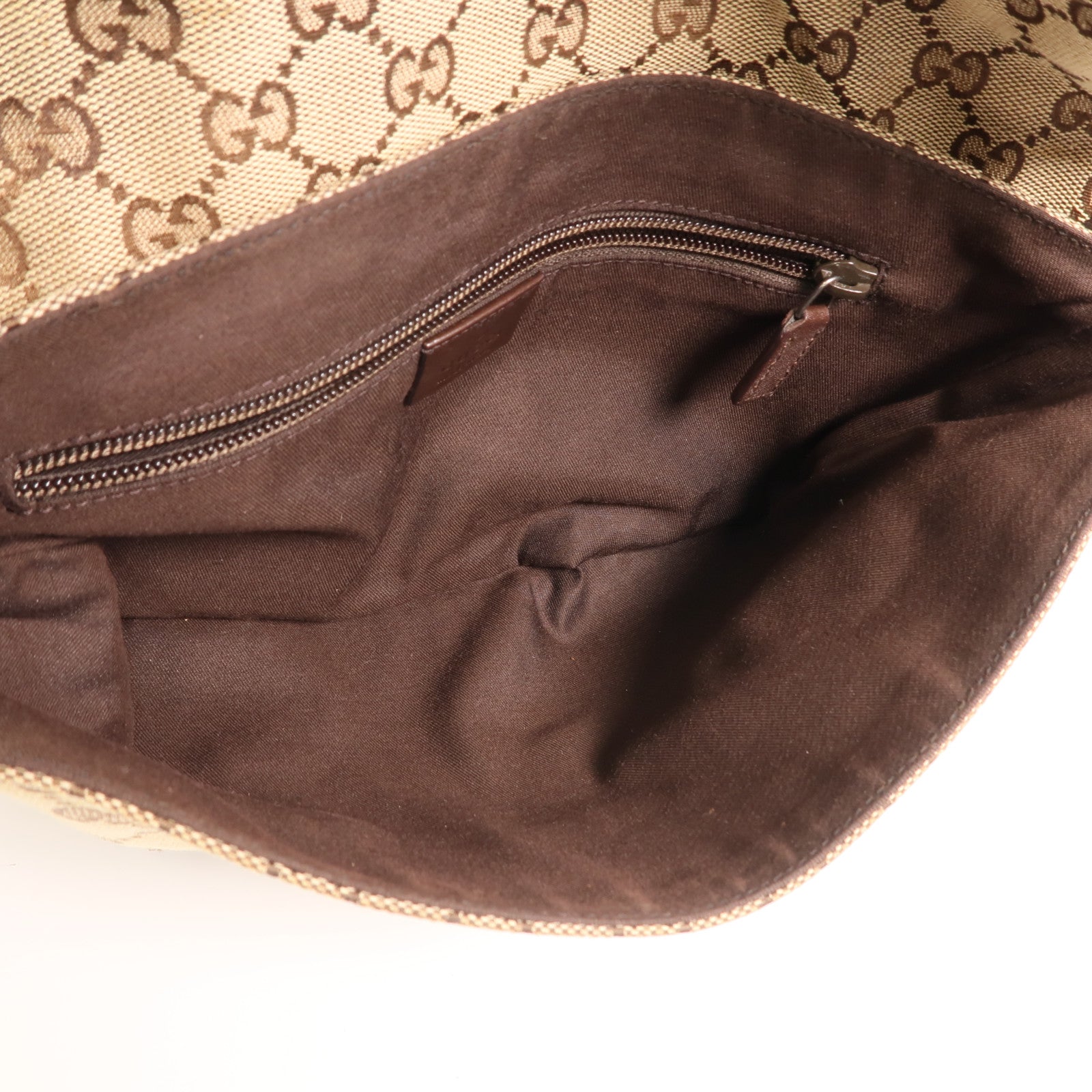 GUCCI GG帆布Waist Bag銀扣腰包