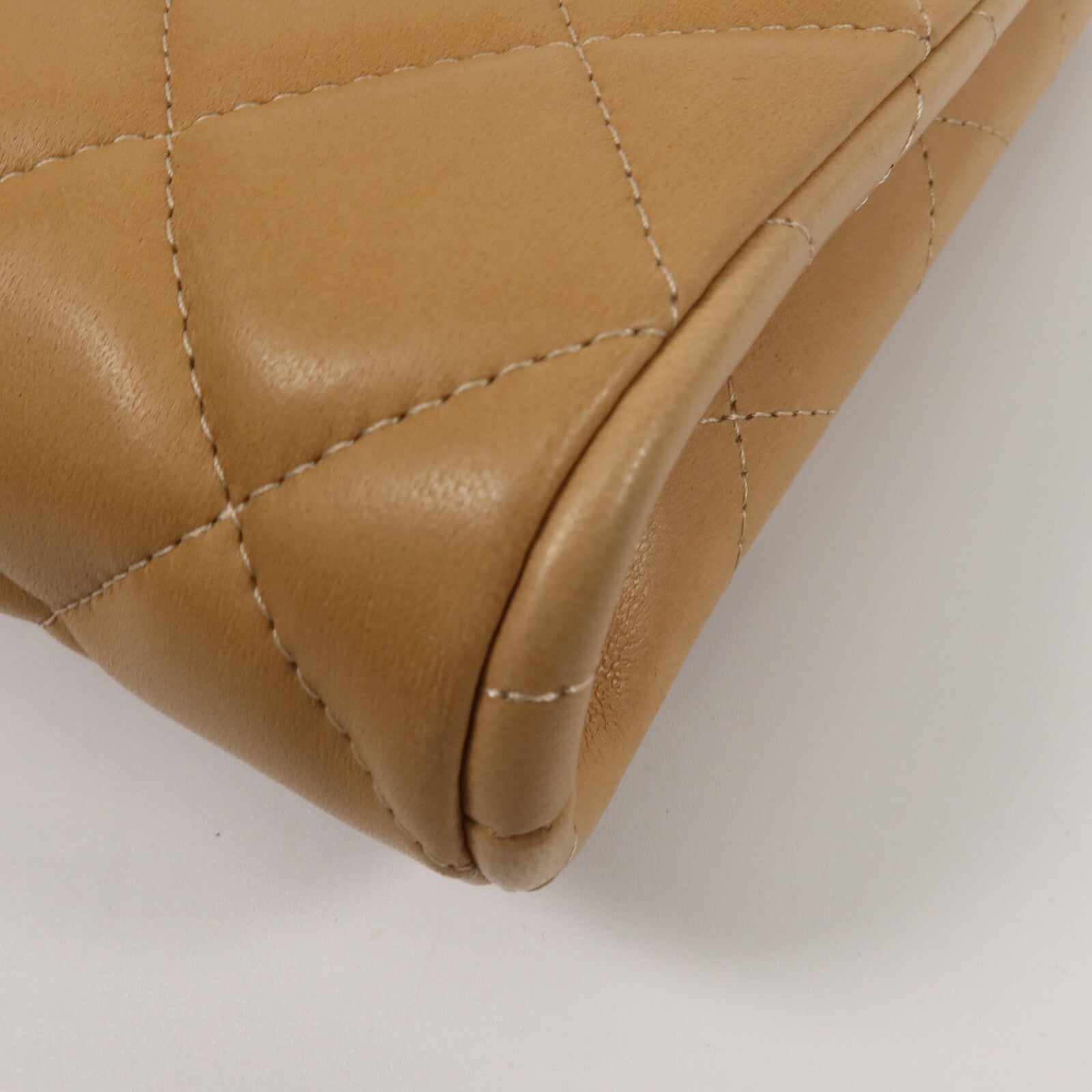 CHANEL 羊皮皮革Timeless Clutch Flap鏈帶肩背袋