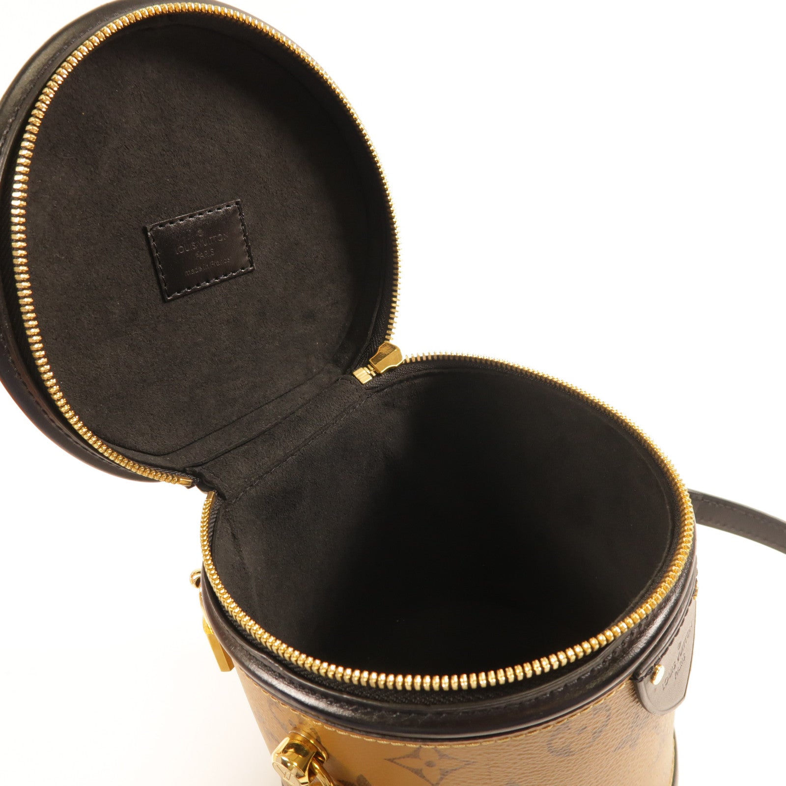 LOUIS VUITTON 【激減優惠】Monogram Reverse Cannes金扣手挽肩背兩用袋