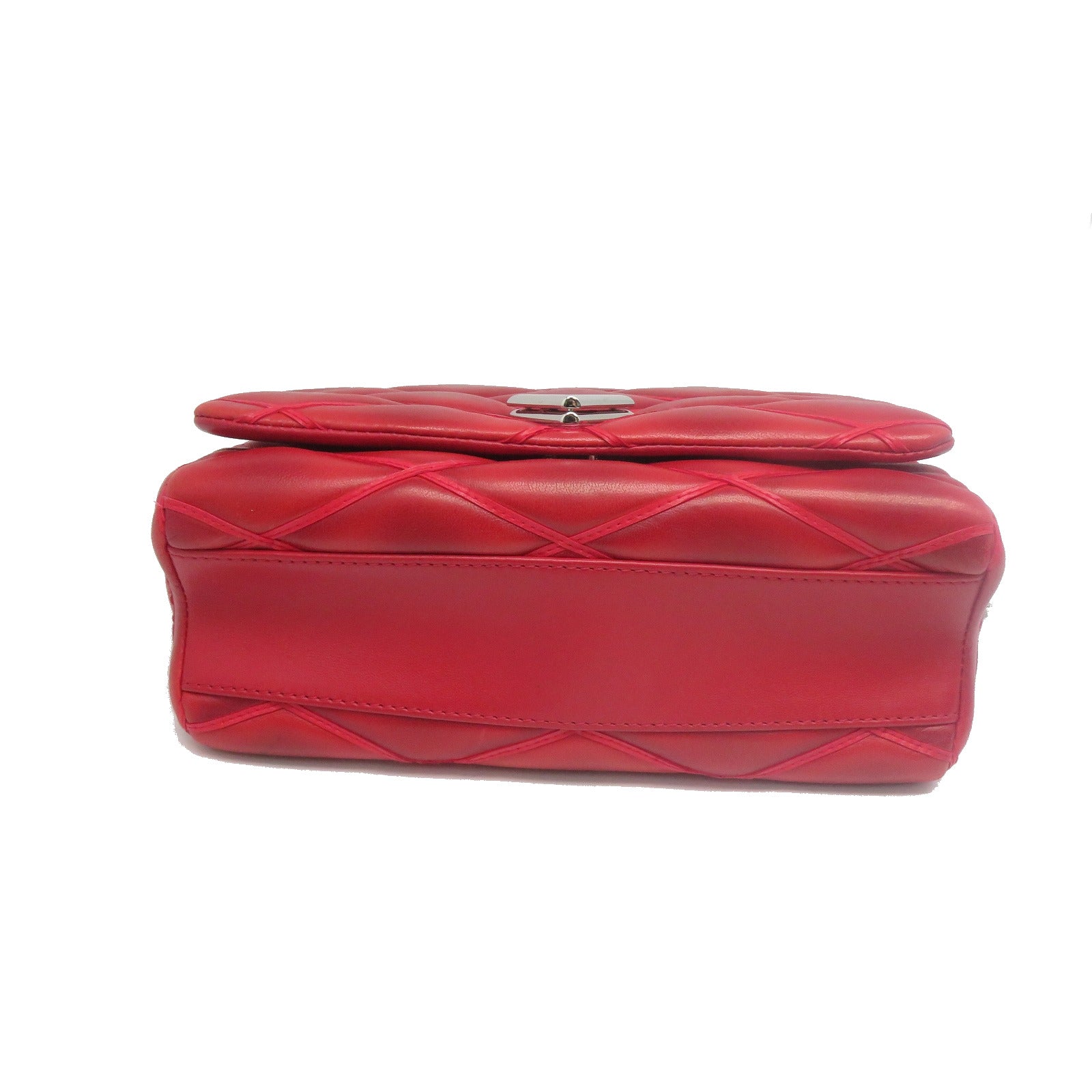 LOUIS VUITTON **【清倉大減價】Malletage Go-14 PM銀扣鏈帶肩背袋紅色