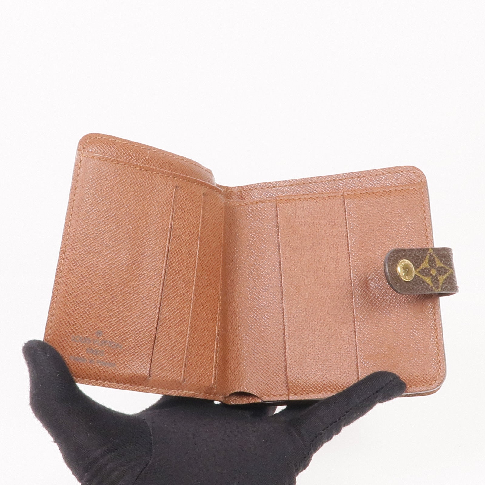 LOUIS VUITTON Monogram Wallet金扣錢包