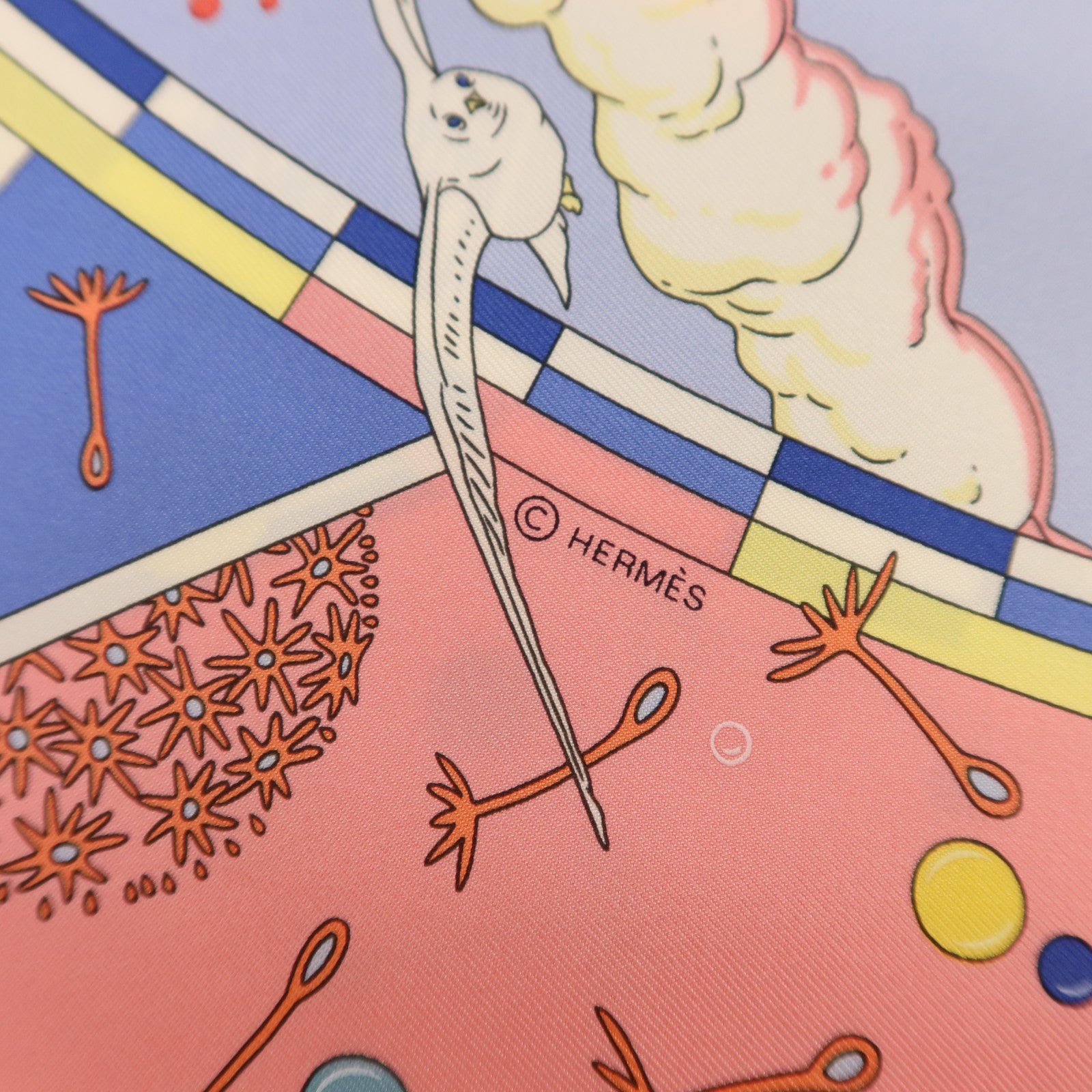 HERMES 絲質Scarf 90x90絲巾