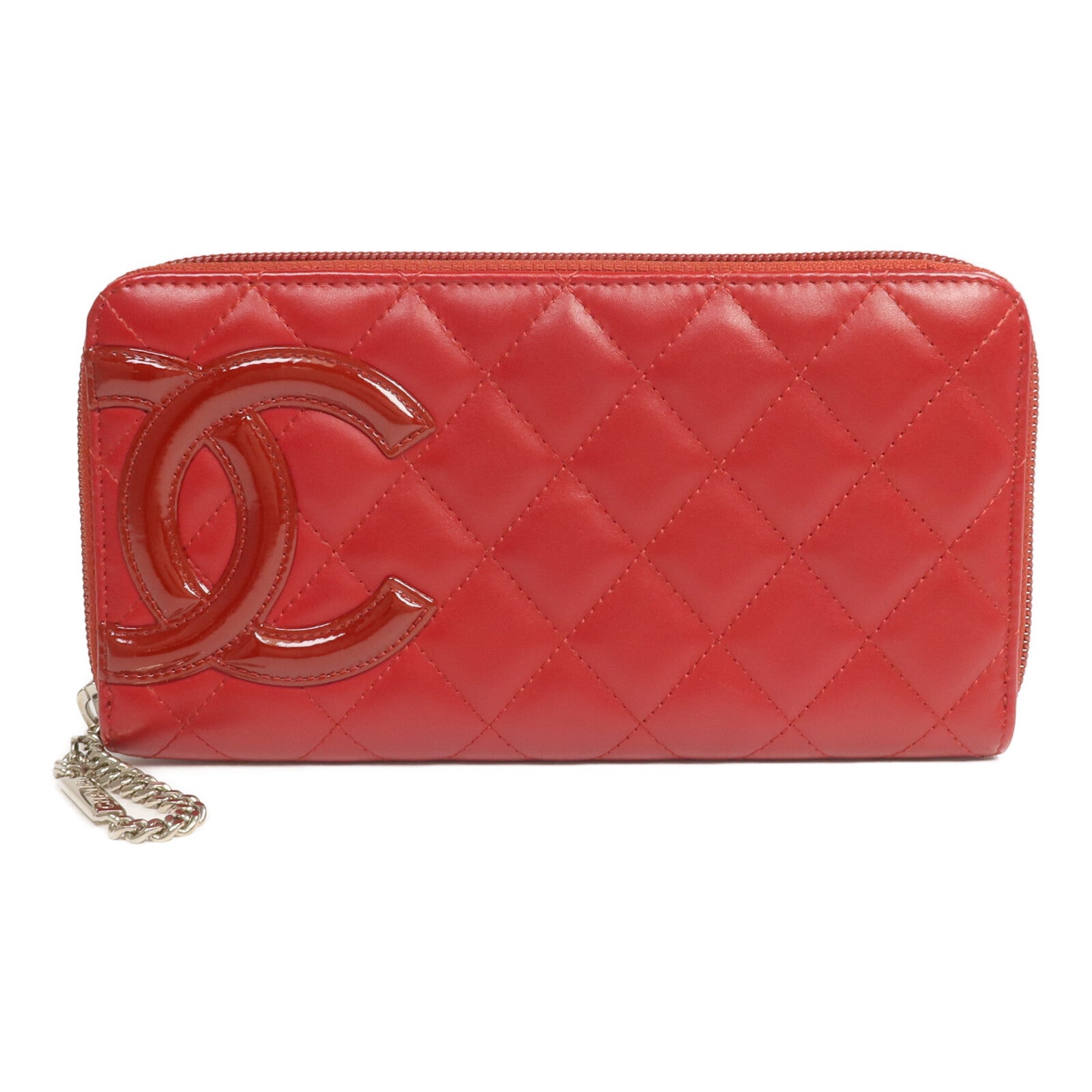 CHANEL 牛皮皮革Cambon Long Wallet長錢包