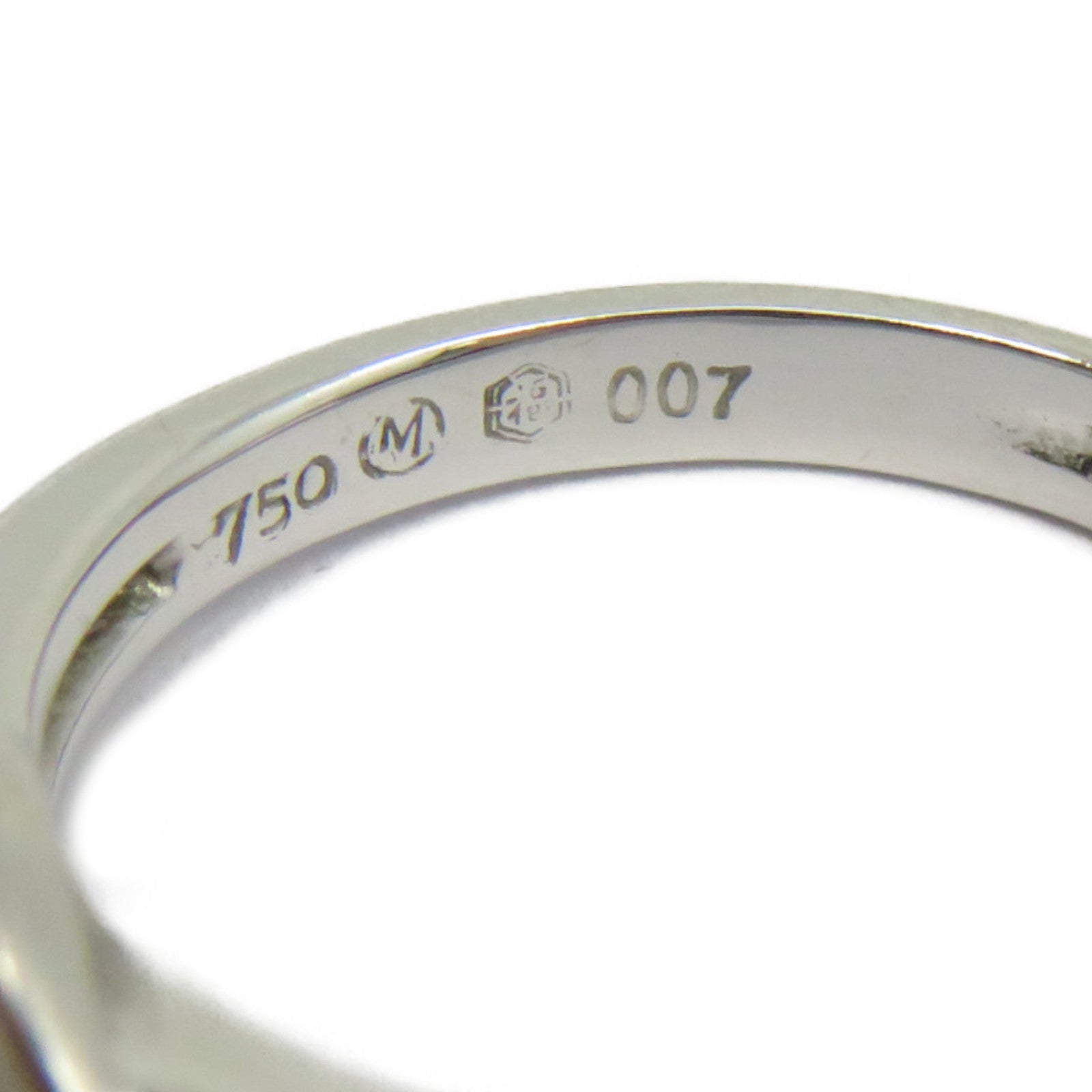 JEWELRY 【激減優惠】18K白金Diamond Ring鑽石戒指US#5.75