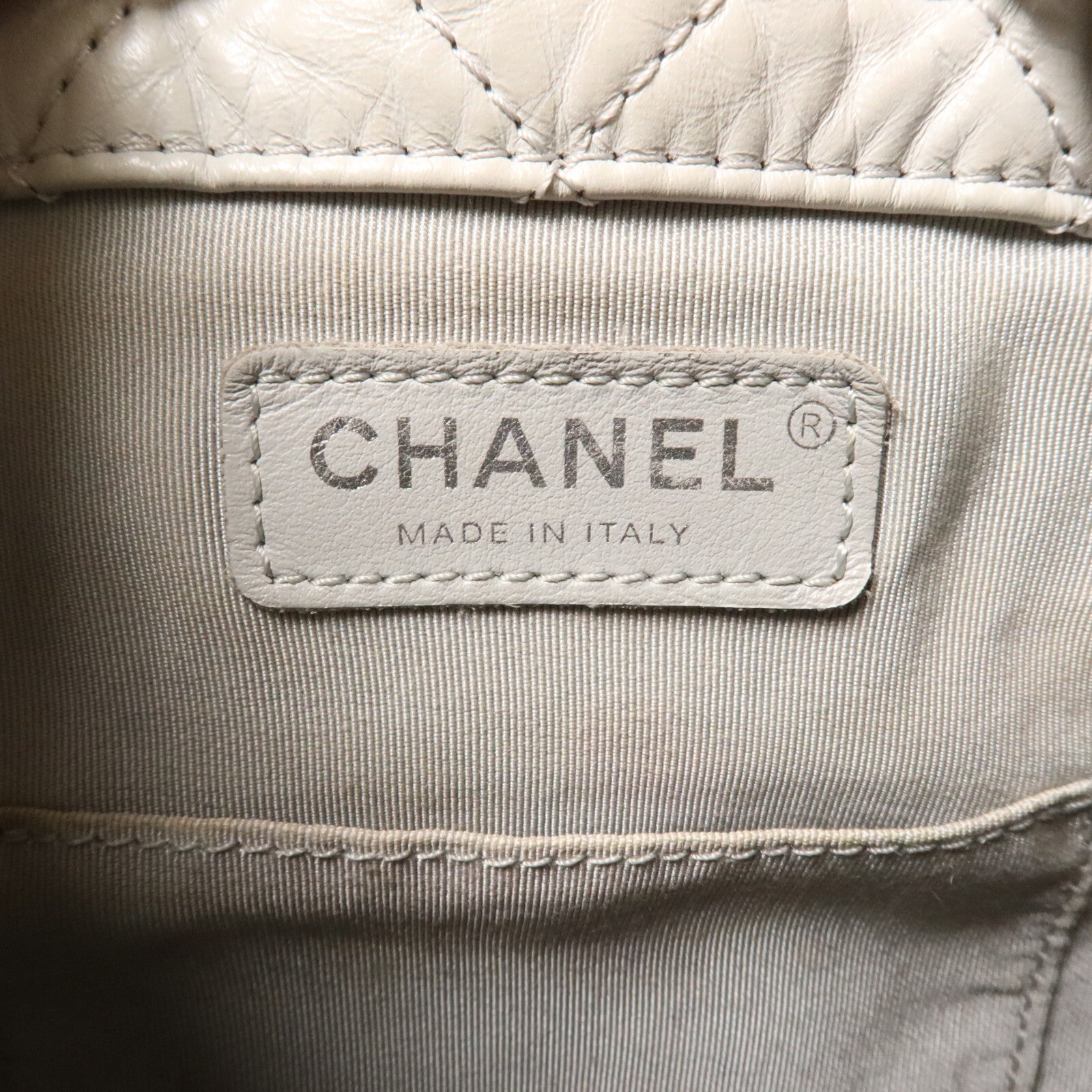 CHANEL 羊皮皮革Gabrielle Backpack Small鏈帶背包