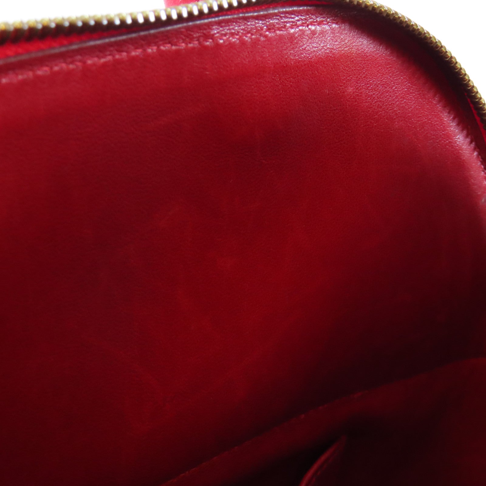 HERMES Courchevel皮革Bolide 31金扣手挽肩背兩用袋紅色
