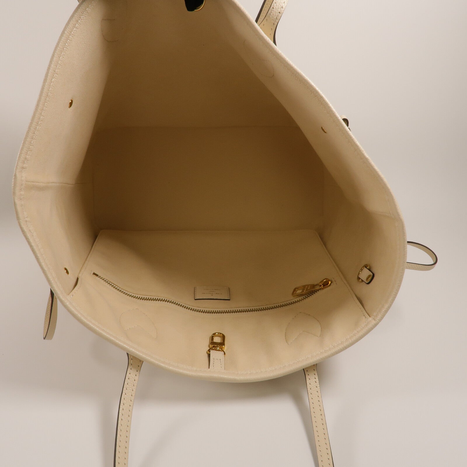 LOUIS VUITTON Monogram Empreinte Neverfull MM手挽袋