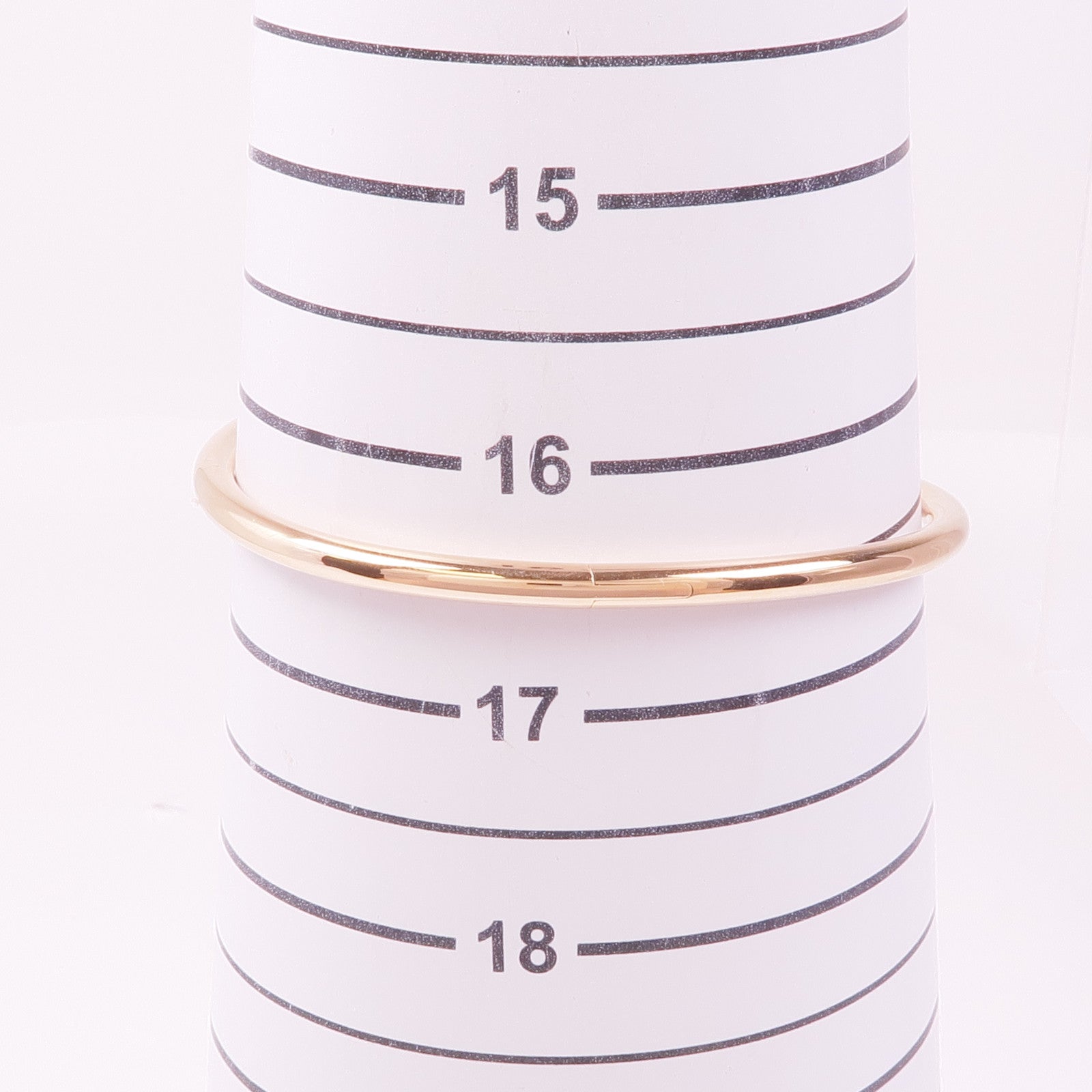 CARTIER 18K玫瑰金Juste Un Diamond Bangle鑽石手鐲Cartier#17