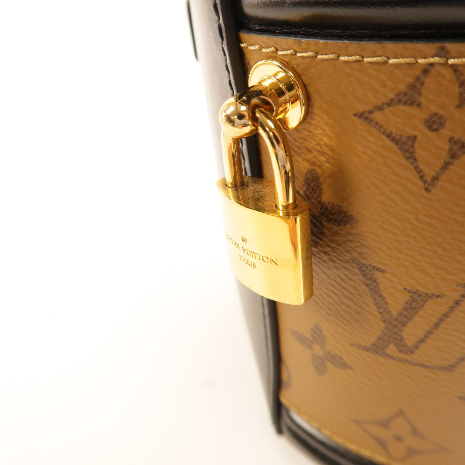 LOUIS VUITTON 【激減優惠】Monogram Reverse Cannes金扣手挽肩背兩用袋