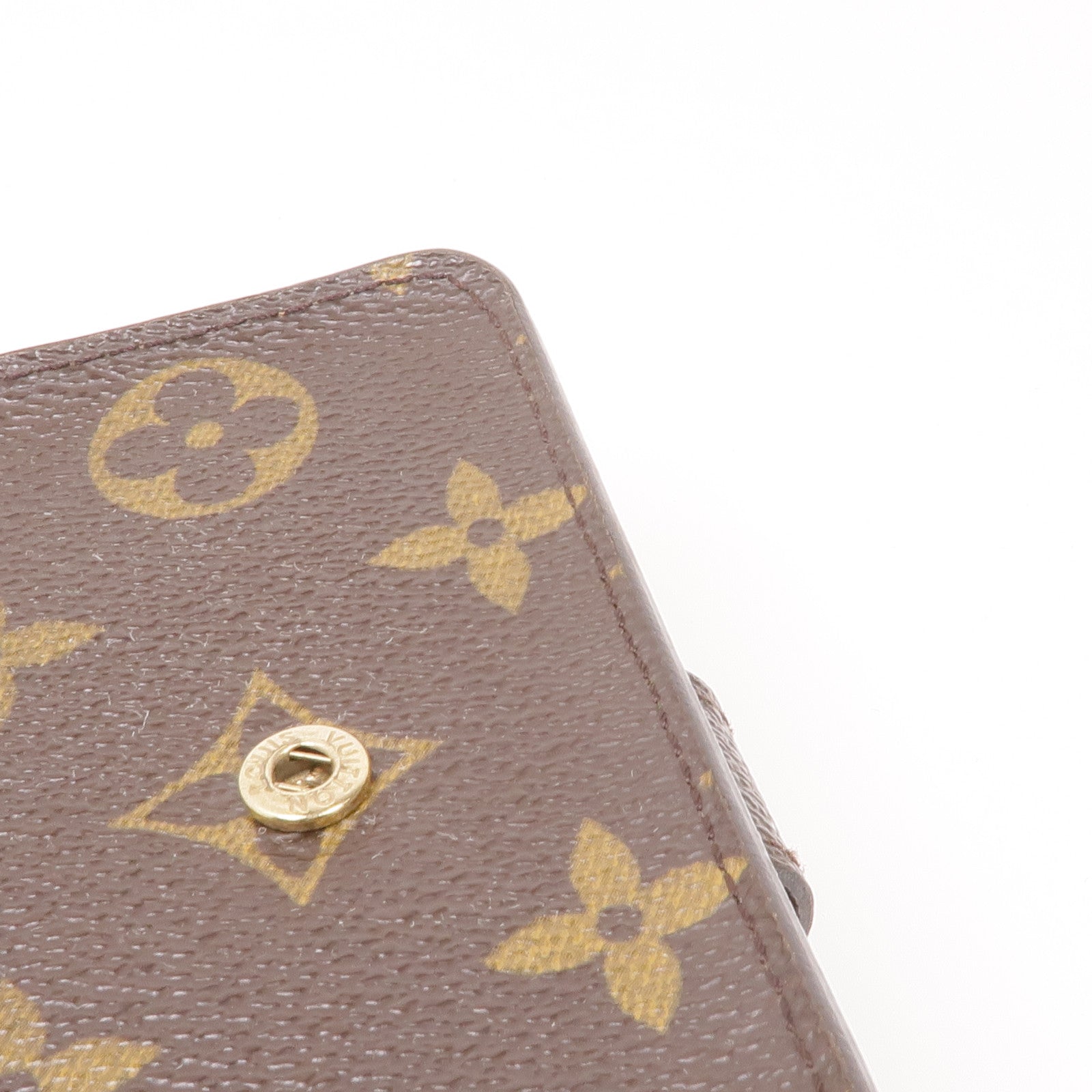 LOUIS VUITTON Monogram Wallet金扣錢包