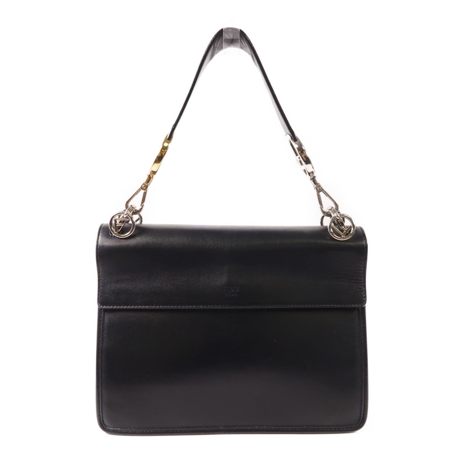 FENDI 牛皮皮革Kan I手挽肩背兩用袋