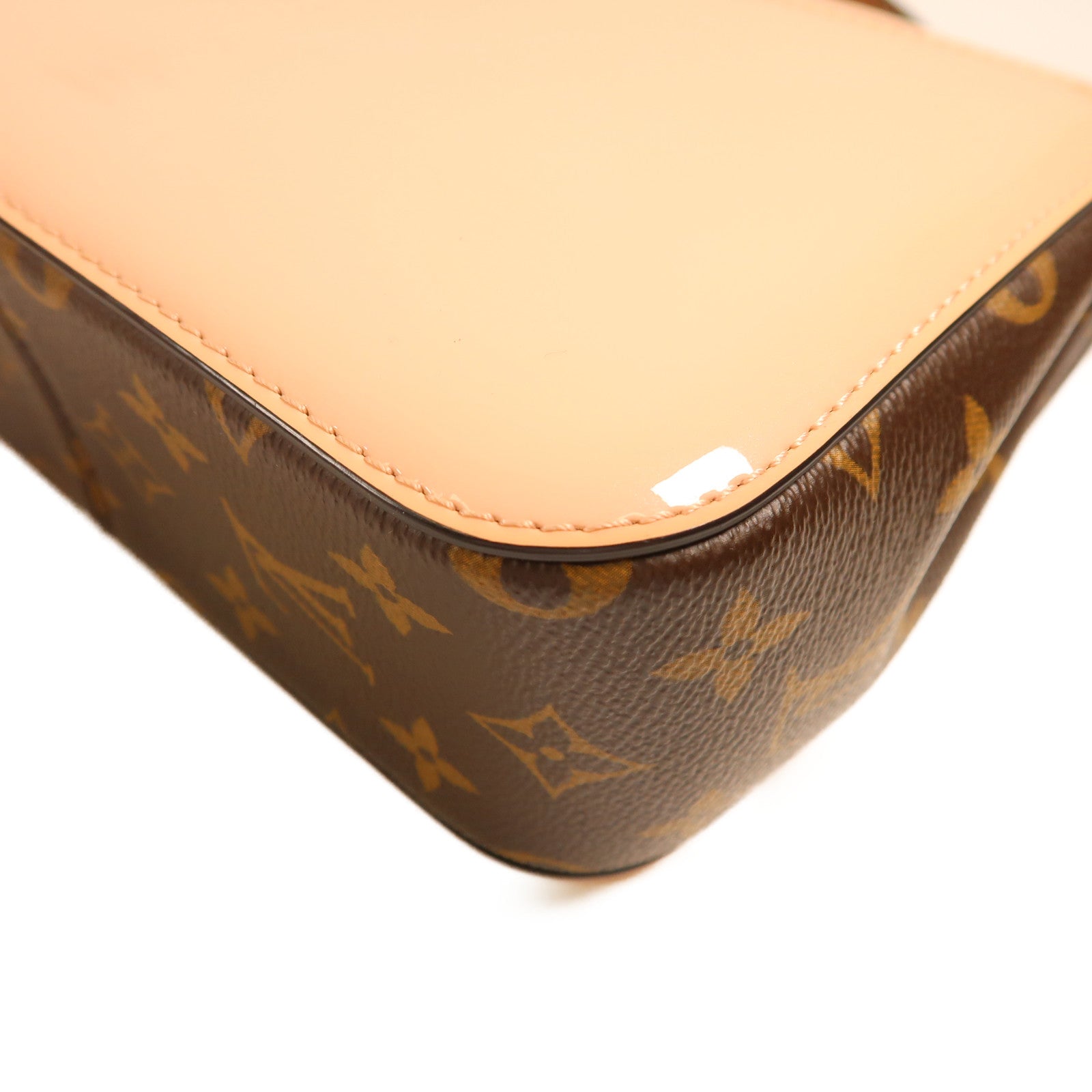 LOUIS VUITTON LV GHW Cherrywood 2 Way Bag M53355 Monogram/Patent Pink/Brown