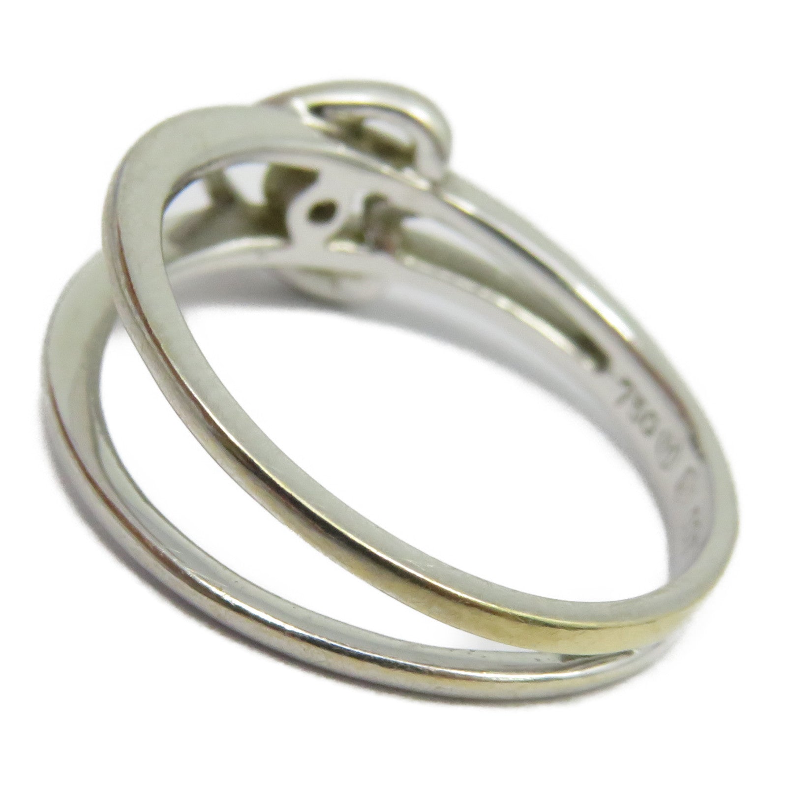 JEWELRY 【激減優惠】18K白金Diamond Ring鑽石戒指US#5.75
