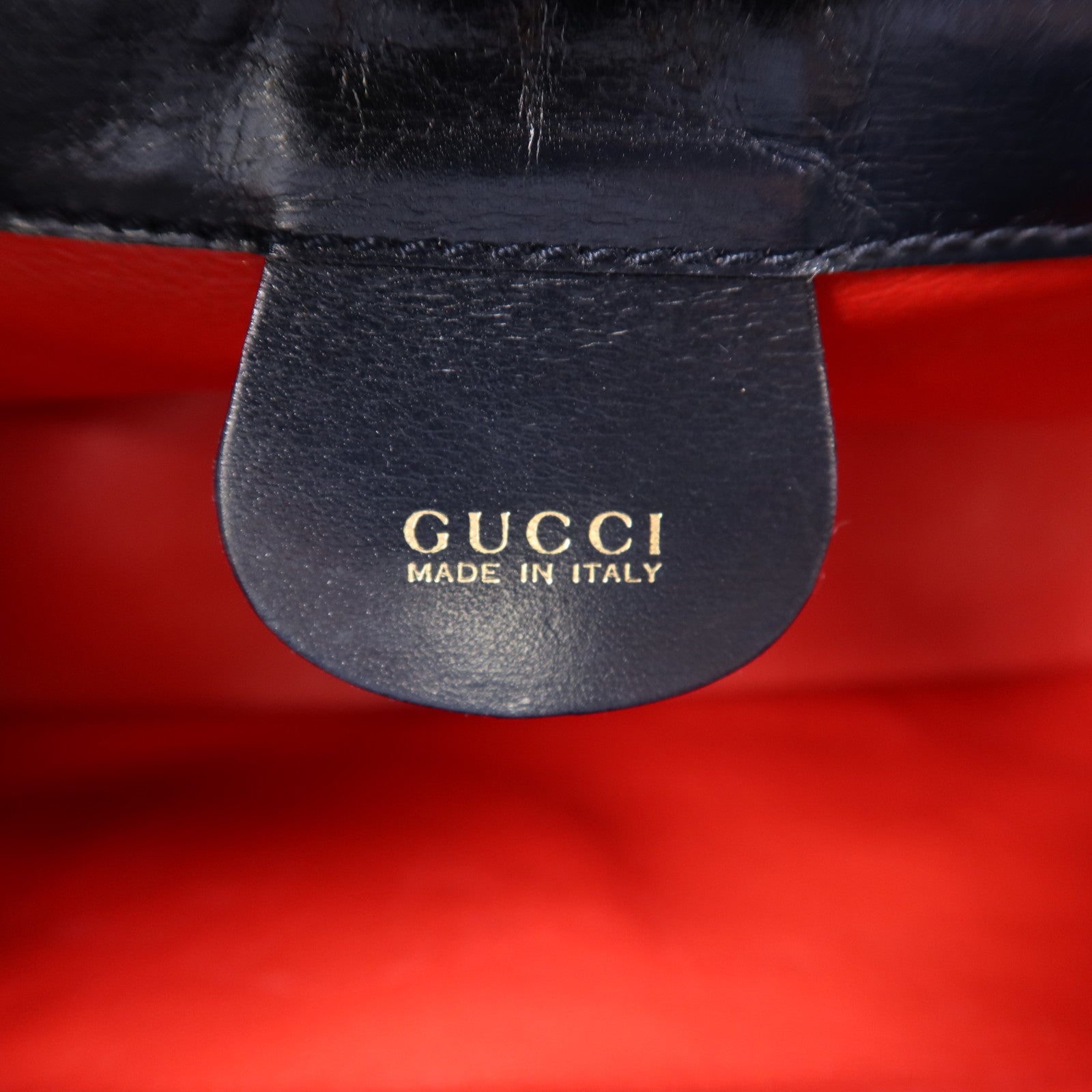 GUCCI 牛皮皮革Hand Bag金扣手挽袋