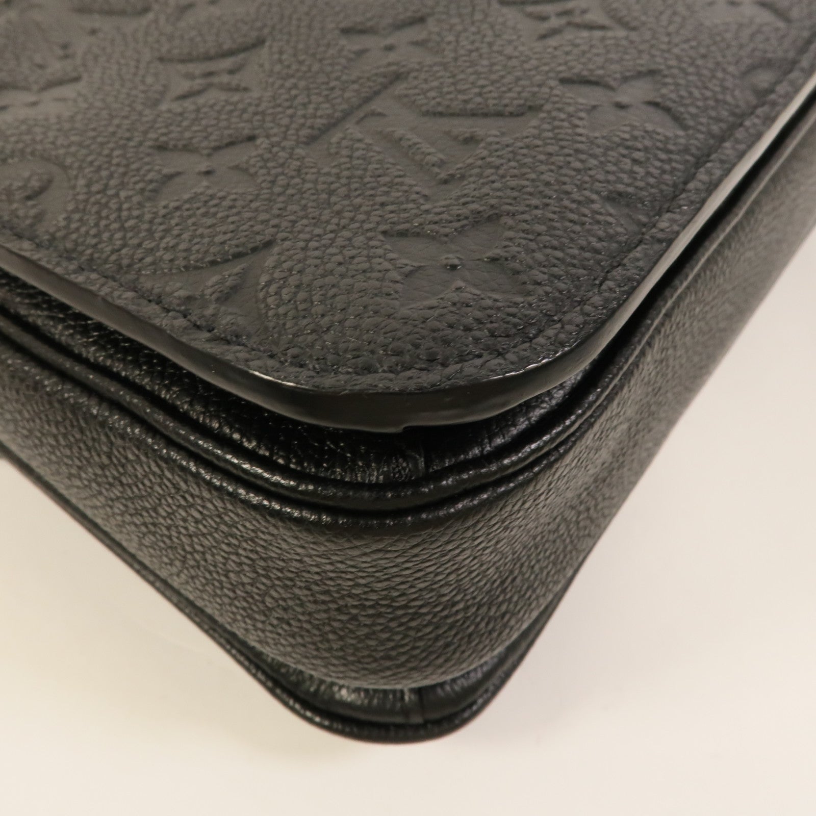 LOUIS VUITTON Monogram Empreinte Pochette Metis金扣手挽肩背兩用袋