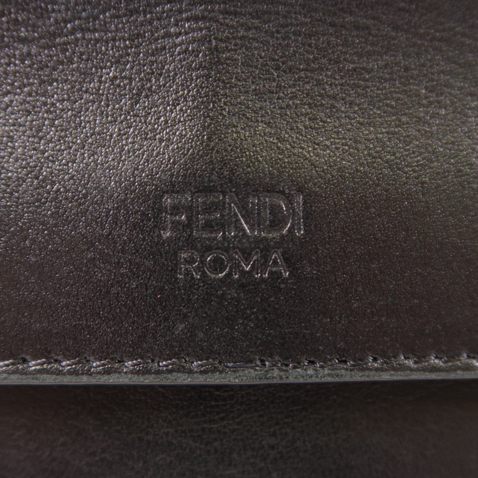 FENDI 牛皮皮革Kan I手挽肩背兩用袋