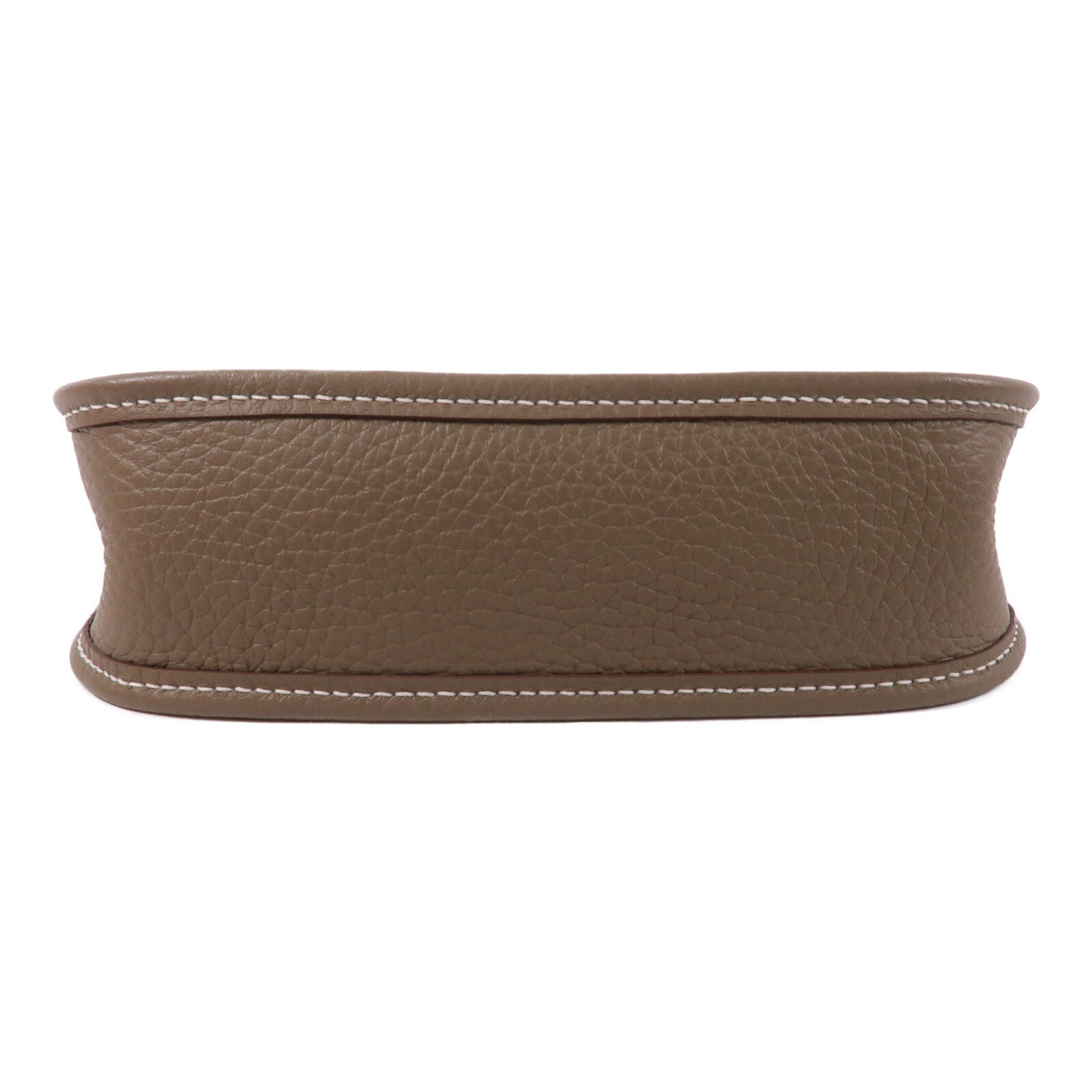 HERMES Clemence皮革Evelyne TPM肩背袋Etoupe