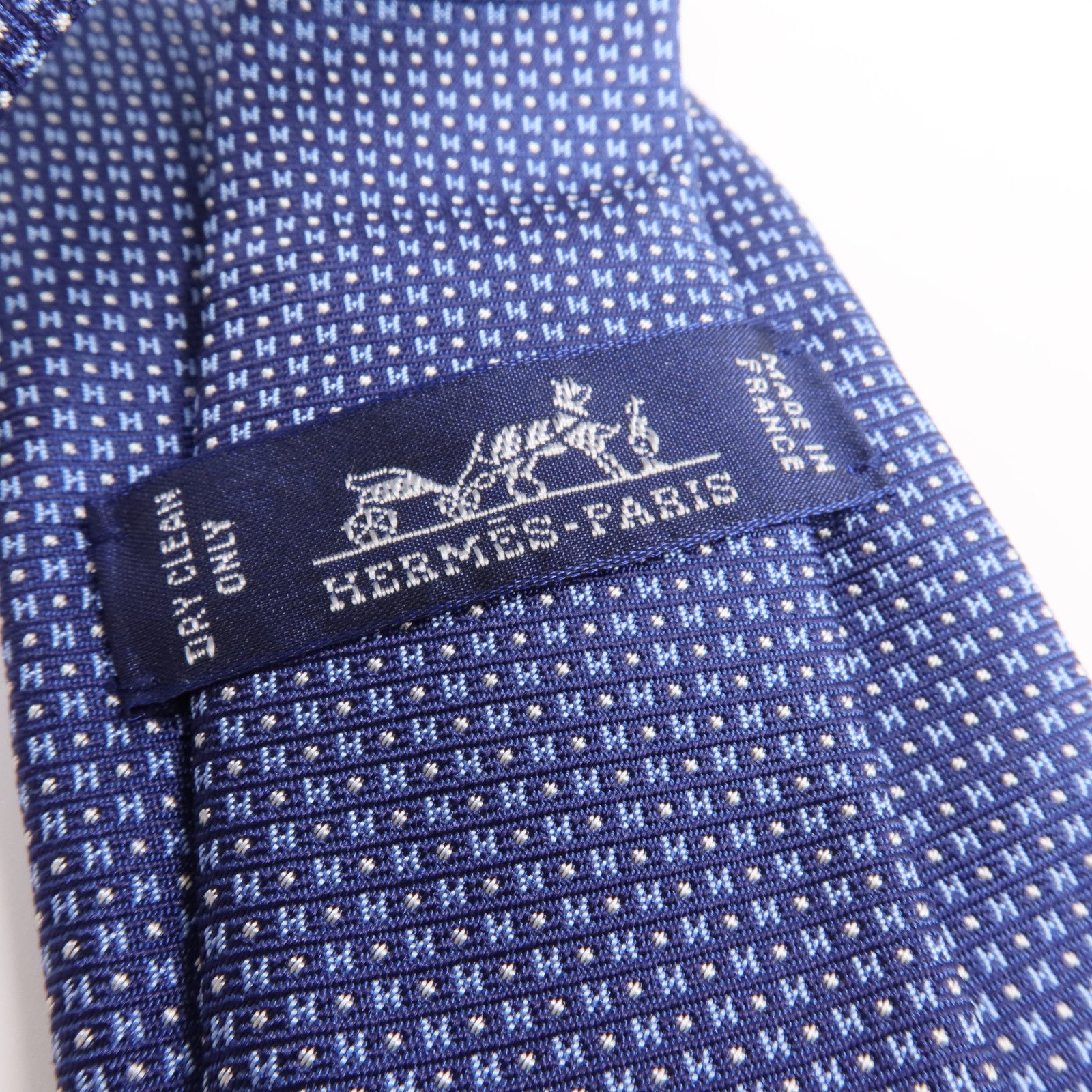 HERMES 絲質Tie領帶