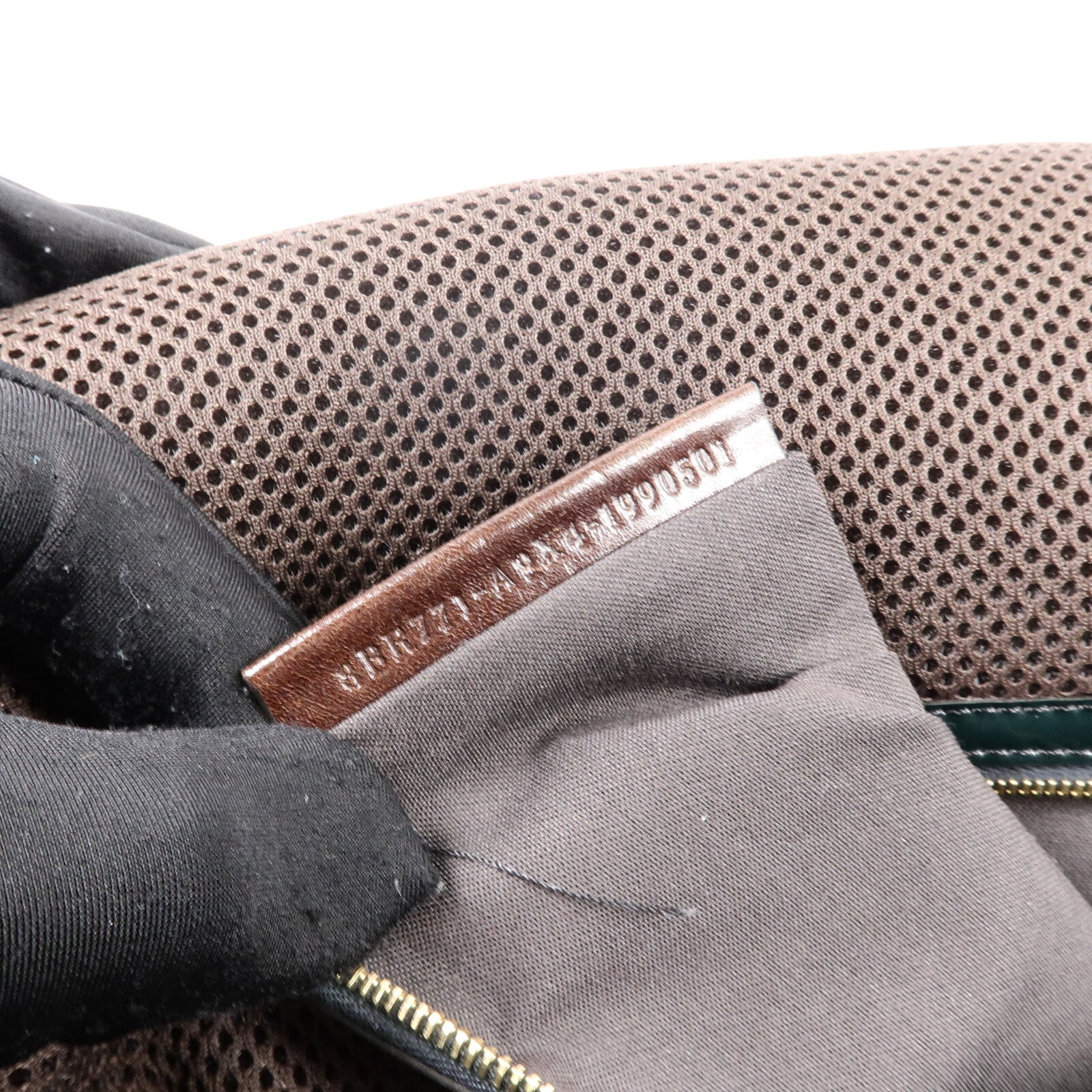 FENDI 漆皮皮革Baguette Large手挽肩背兩用袋