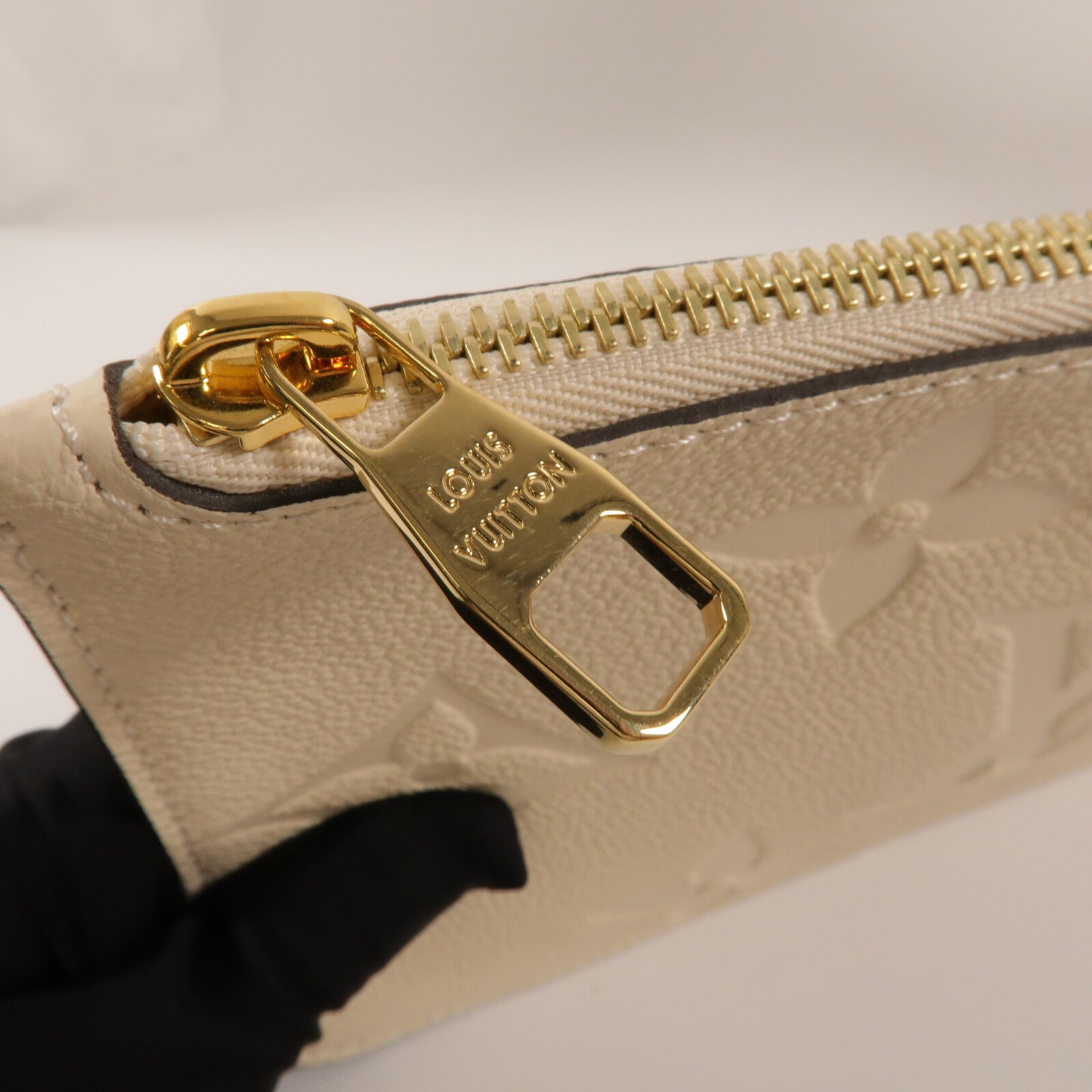 LOUIS VUITTON Monogram Empreinte Neverfull MM手挽袋