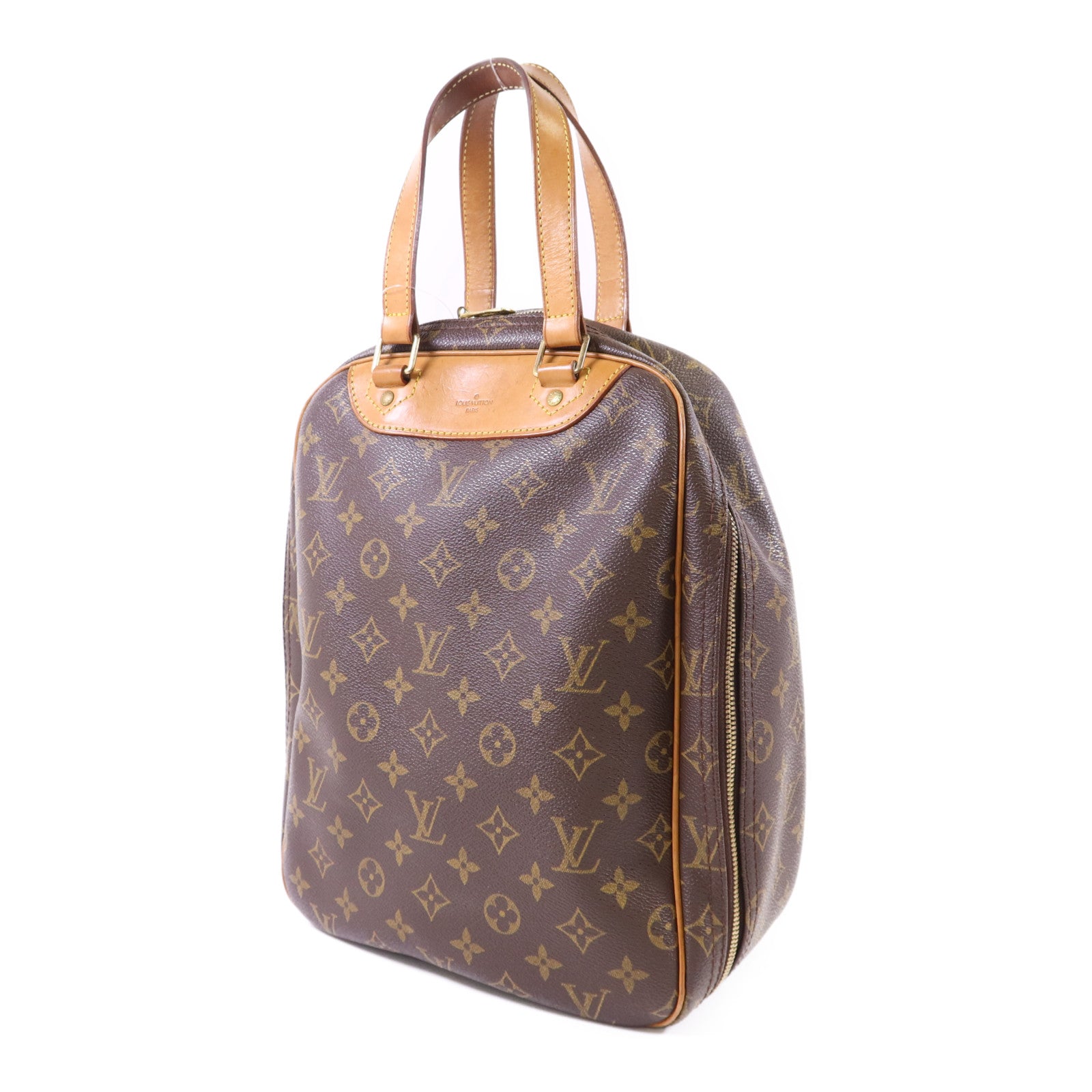 LOUIS VUITTON 【激減優惠】Monogram Excursion Shoe Case金扣手挽袋M41450