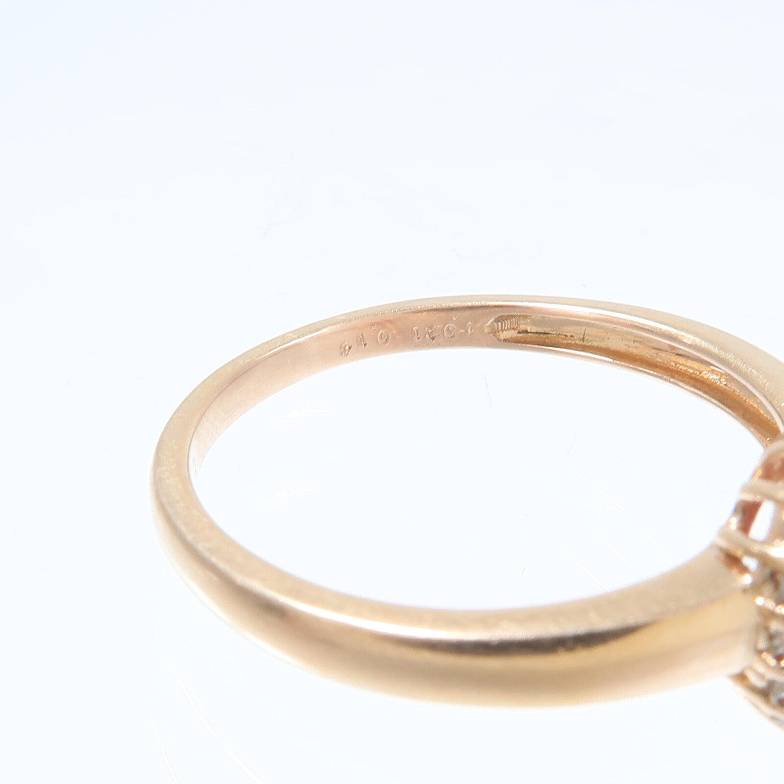JEWELRY 18K玫瑰金Ruby Diamond Ring紅寶石/鑽石戒指