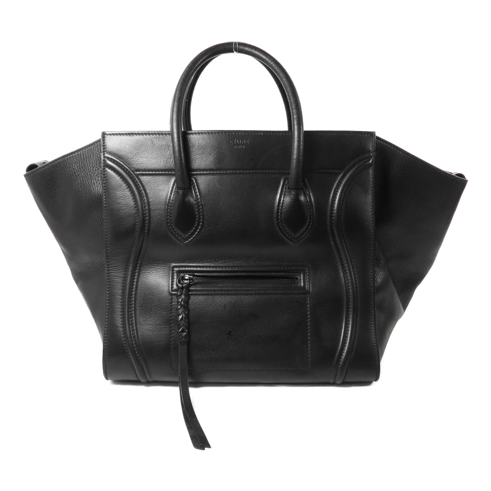 CELINE 牛皮皮革Phantom Luggage手挽袋