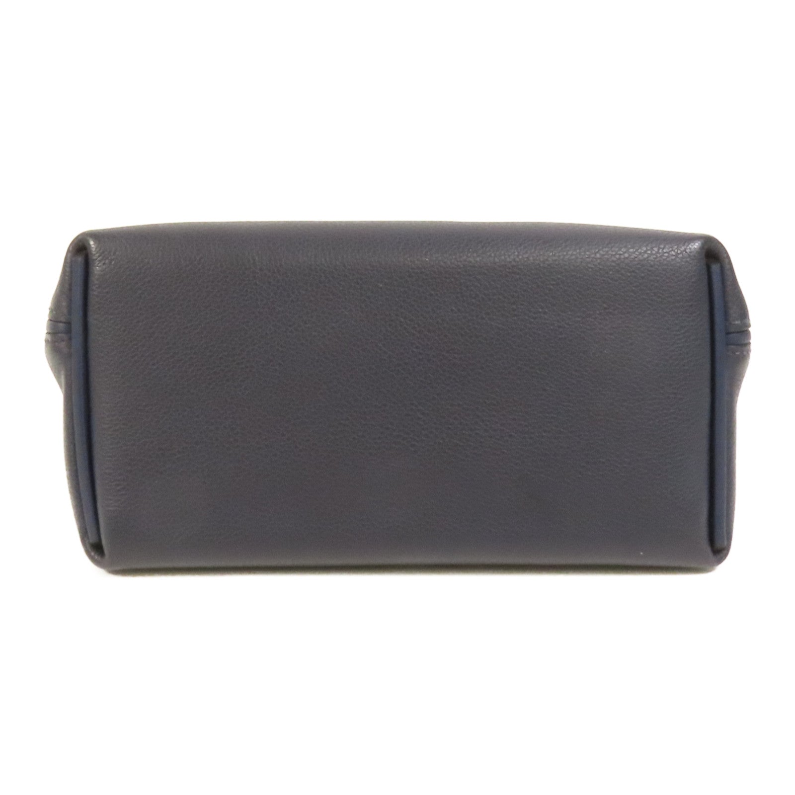 HERMES Clemence皮革24/24 Mini手挽肩背兩用袋Bleu Nuit