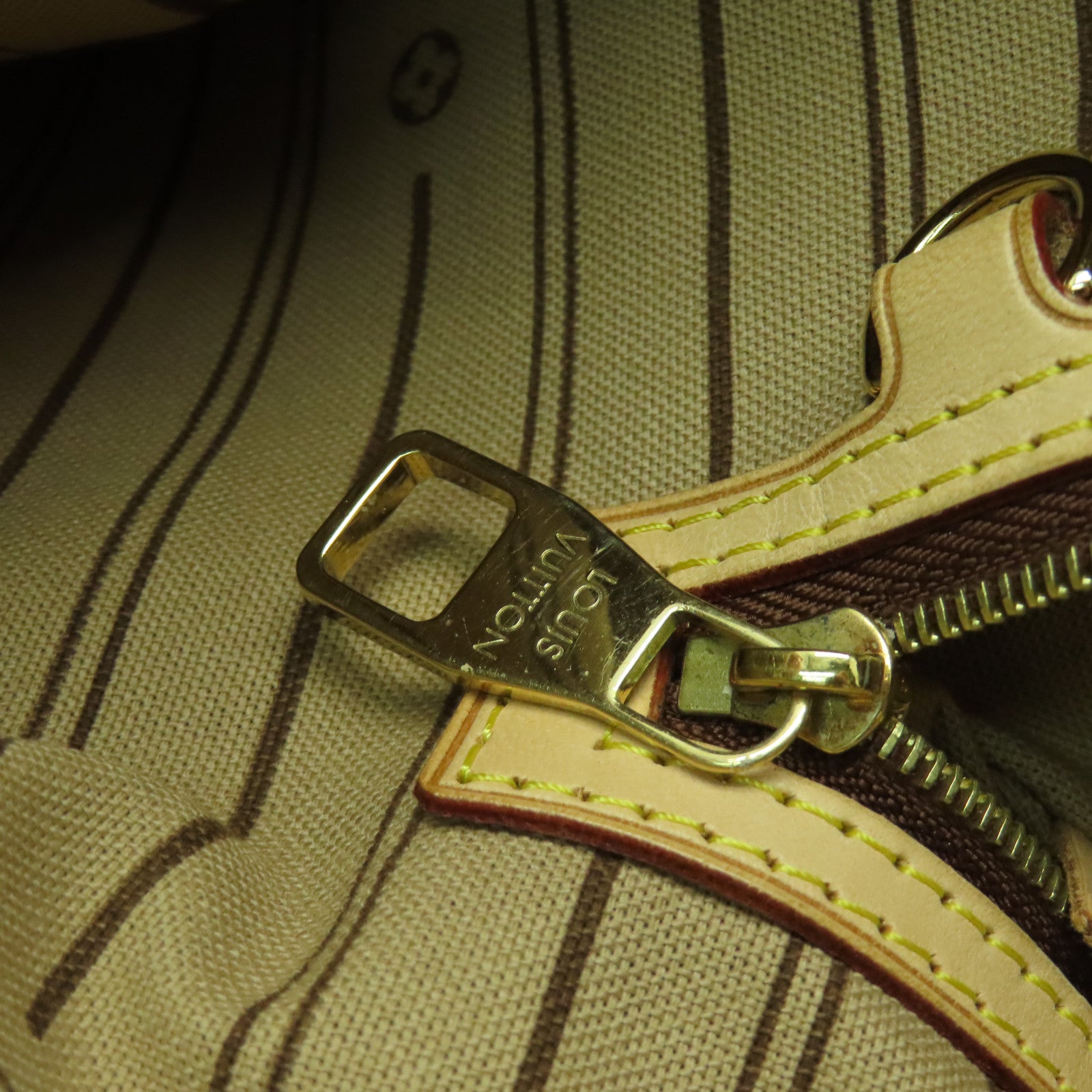 LOUIS VUITTON Monogram Delightful MM金扣肩背袋啡色