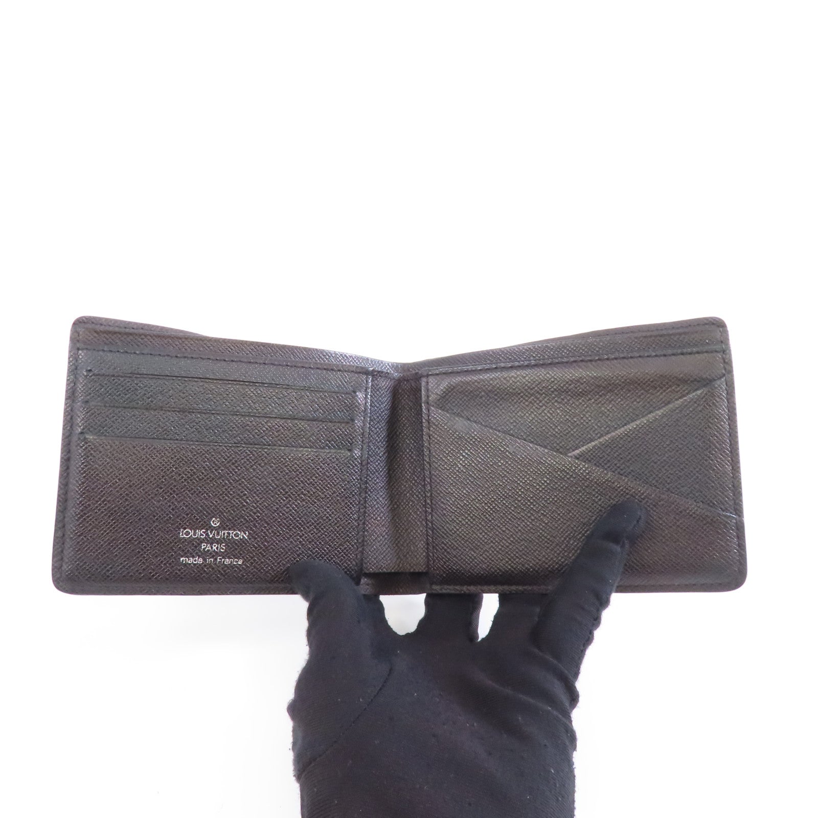 LOUIS VUITTON Damier Graphite Wallet錢包黑色