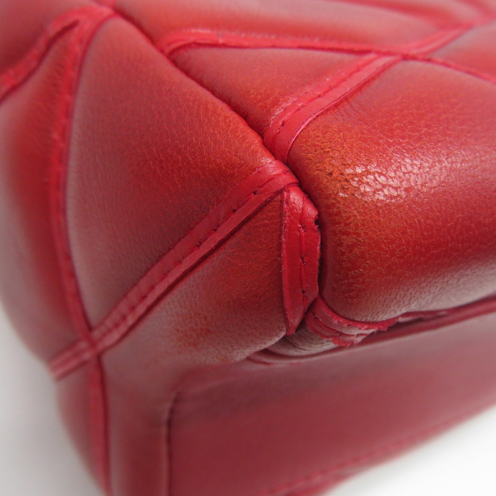 LOUIS VUITTON **【清倉大減價】Malletage Go-14 PM銀扣鏈帶肩背袋紅色