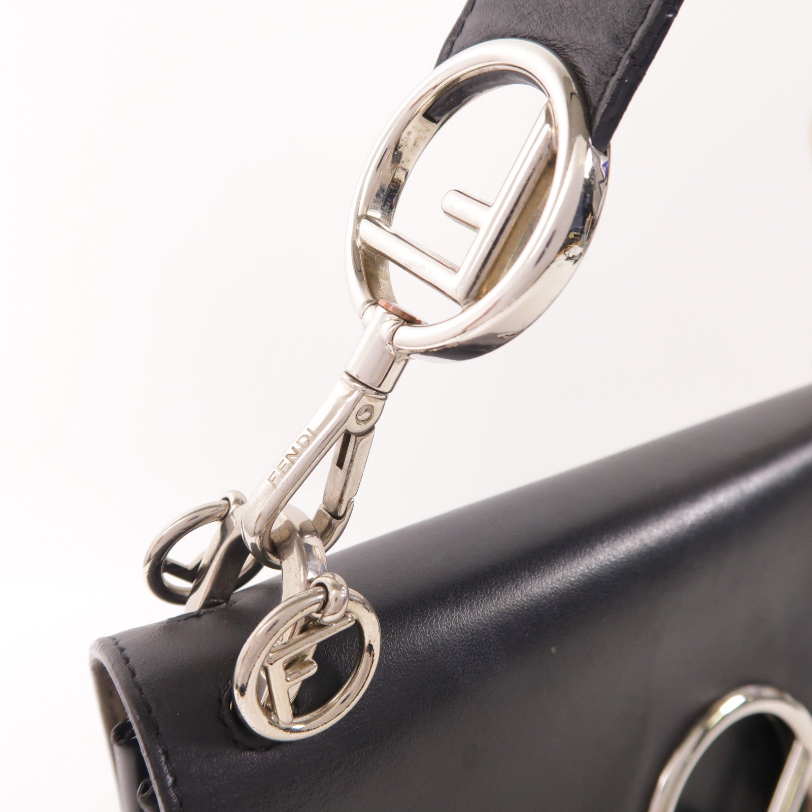 FENDI 牛皮皮革Kan I手挽肩背兩用袋