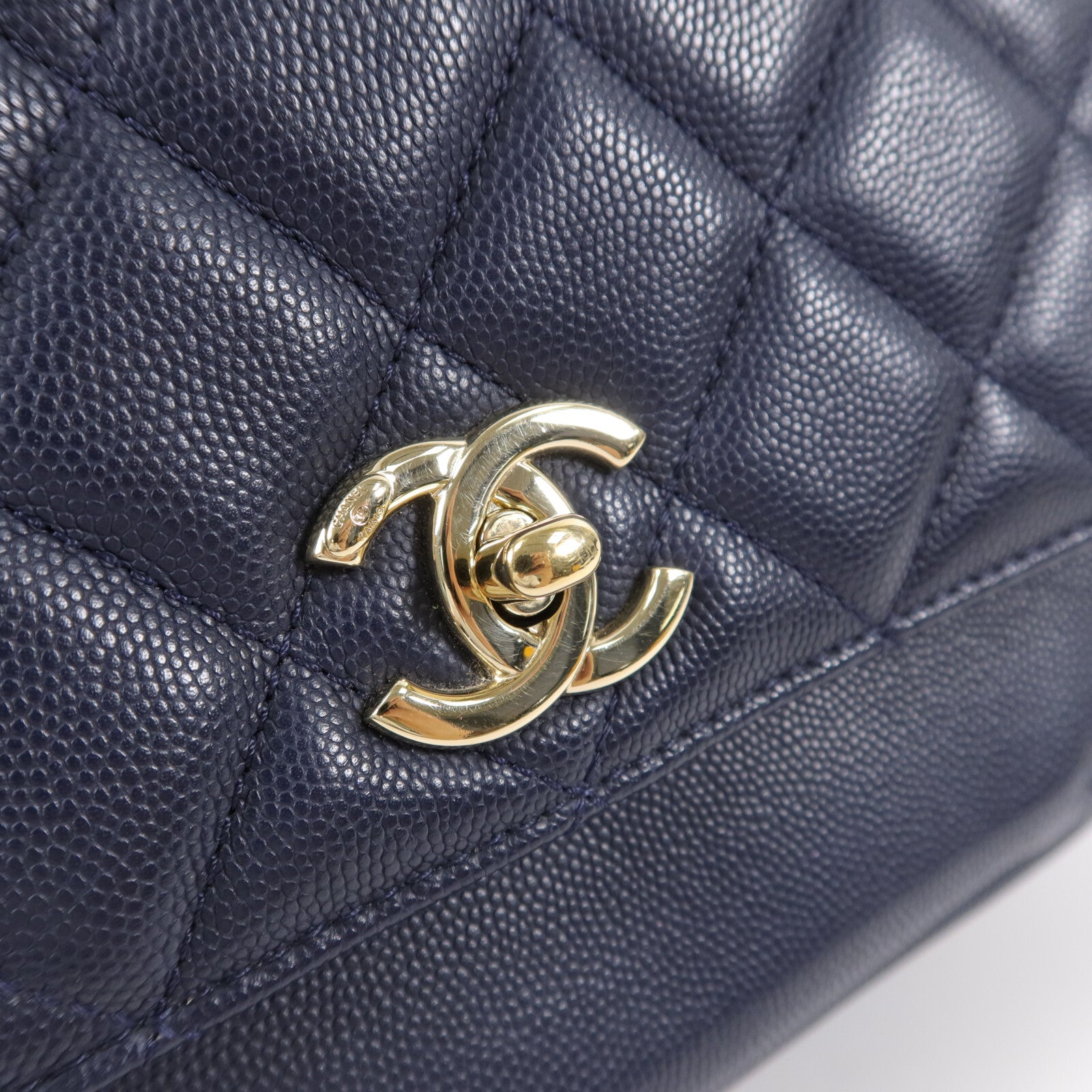 CHANEL 牛皮皮革Business Affinity Medium手挽肩背兩用袋