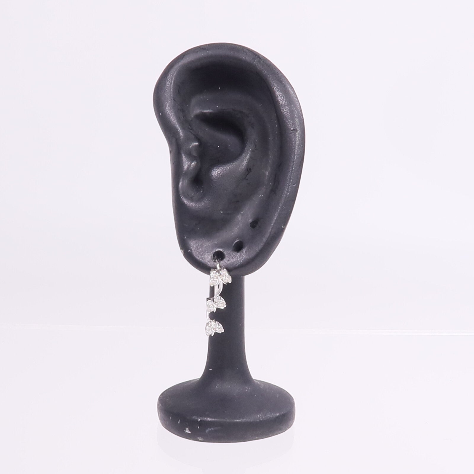 JEWELRY 18K白金Diamond Earring鑽石耳環