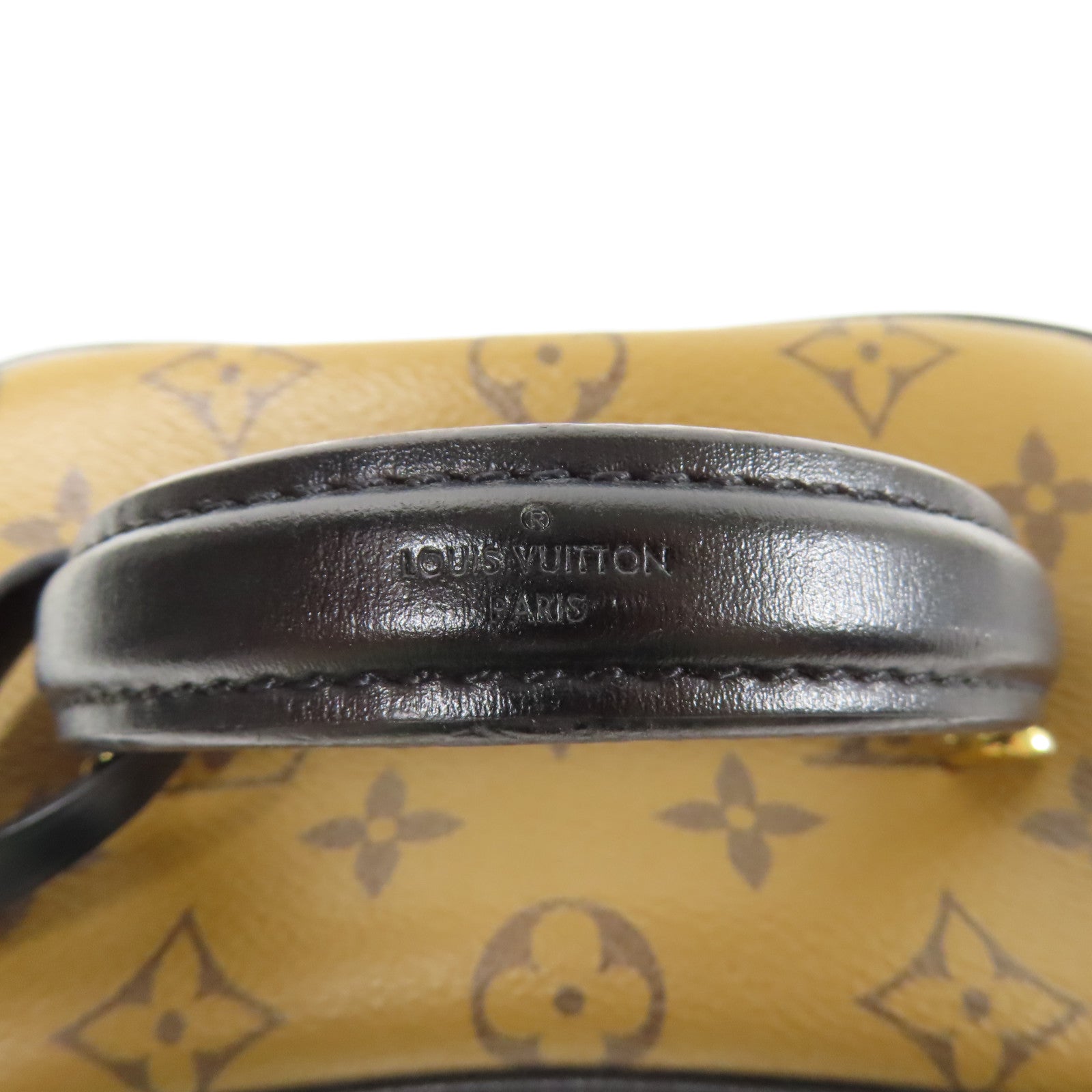 LOUIS VUITTON LV GHW Vanity PM 2 Way Shoulder Bag M45165 Monogram Reverse Brown