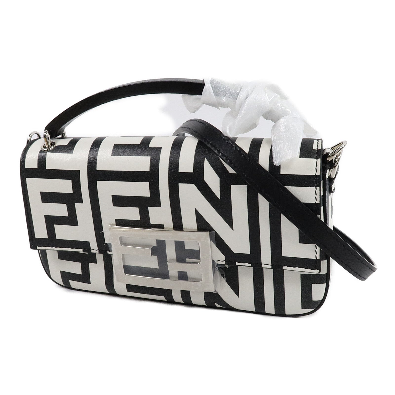FENDI 牛皮皮革Fendi x Marc Jacobs Mini Baguette Bag手挽肩背兩用袋