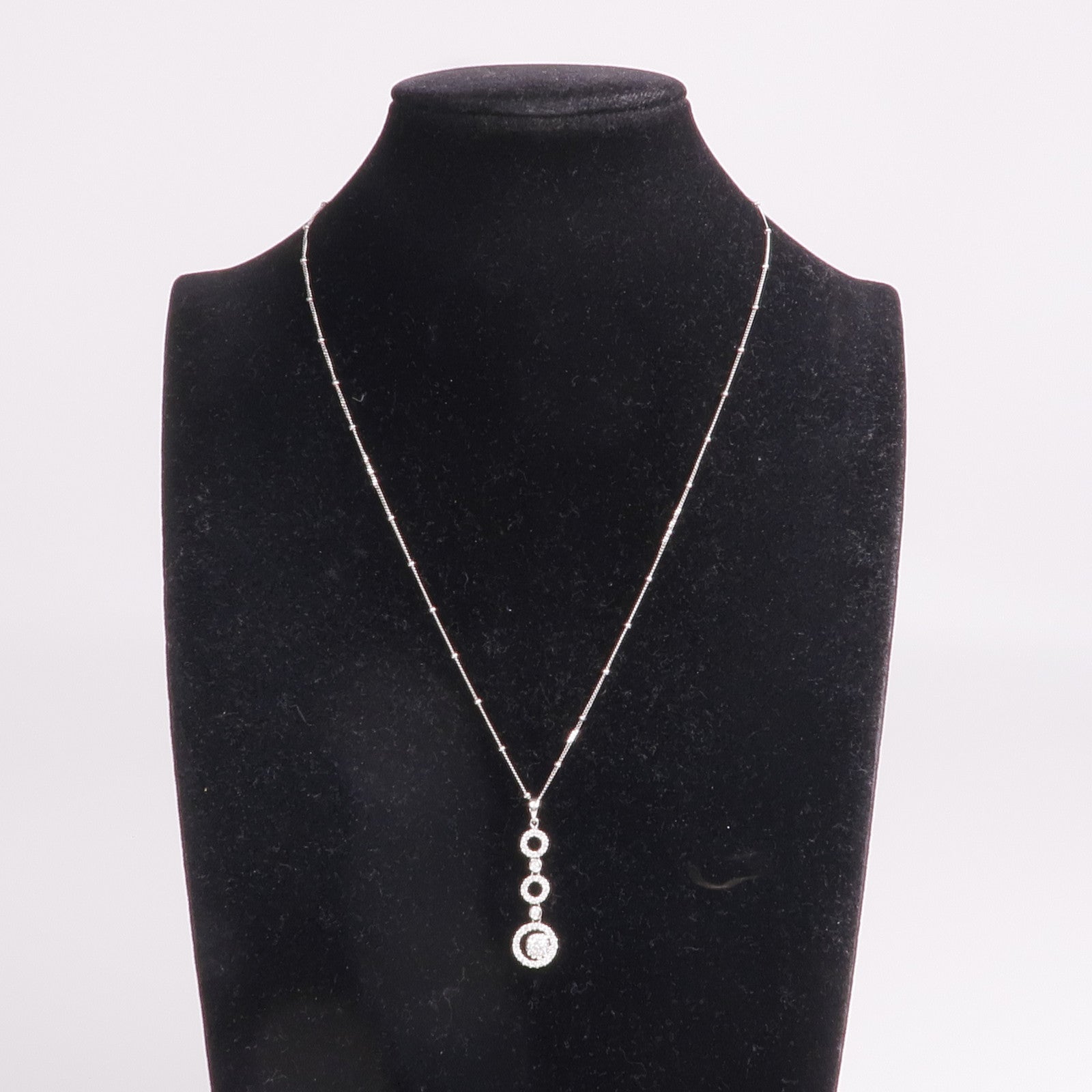 JEWELRY 18K白金Diamond Necklace鑽石項鍊