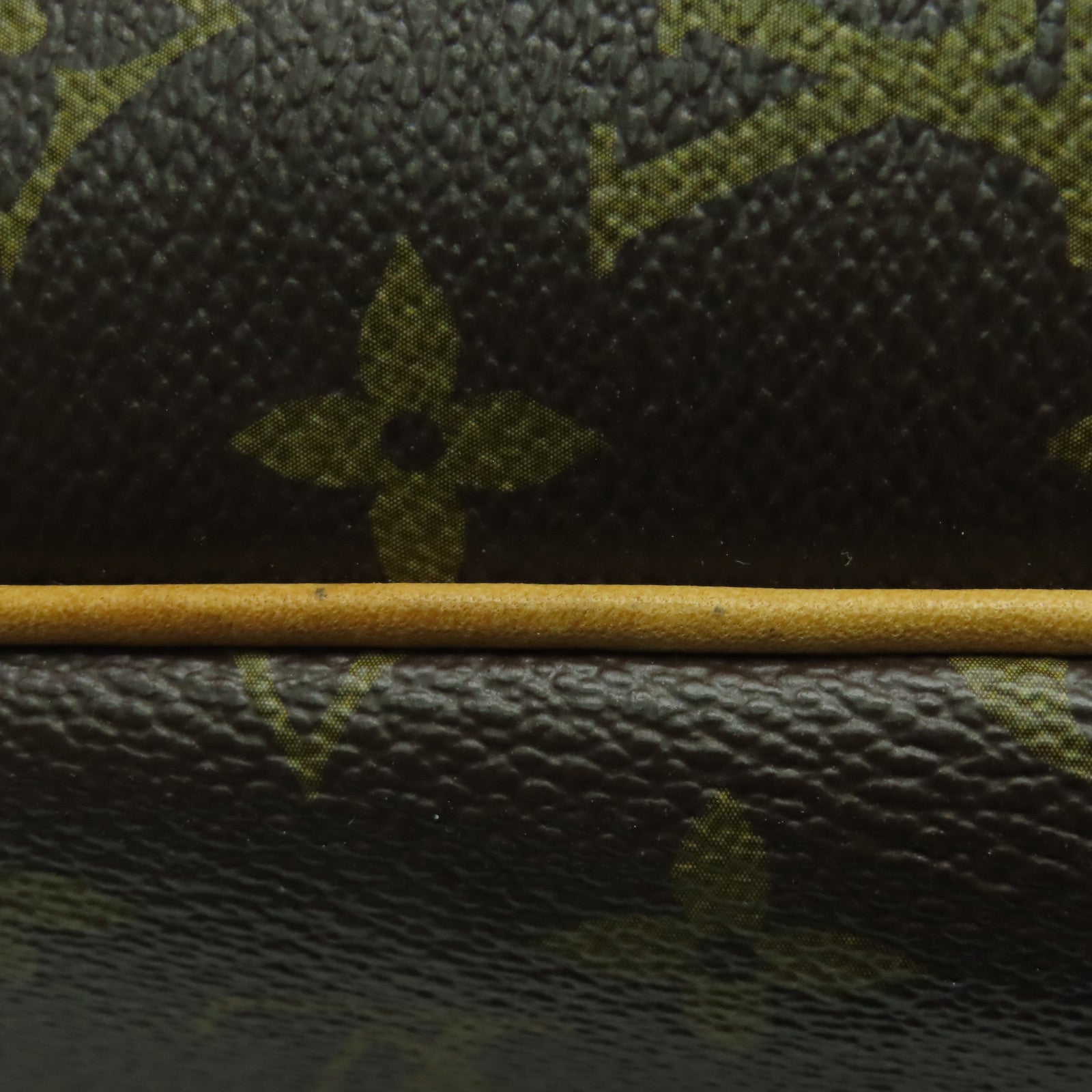 LOUIS VUITTON Monogram Delightful MM金扣肩背袋啡色