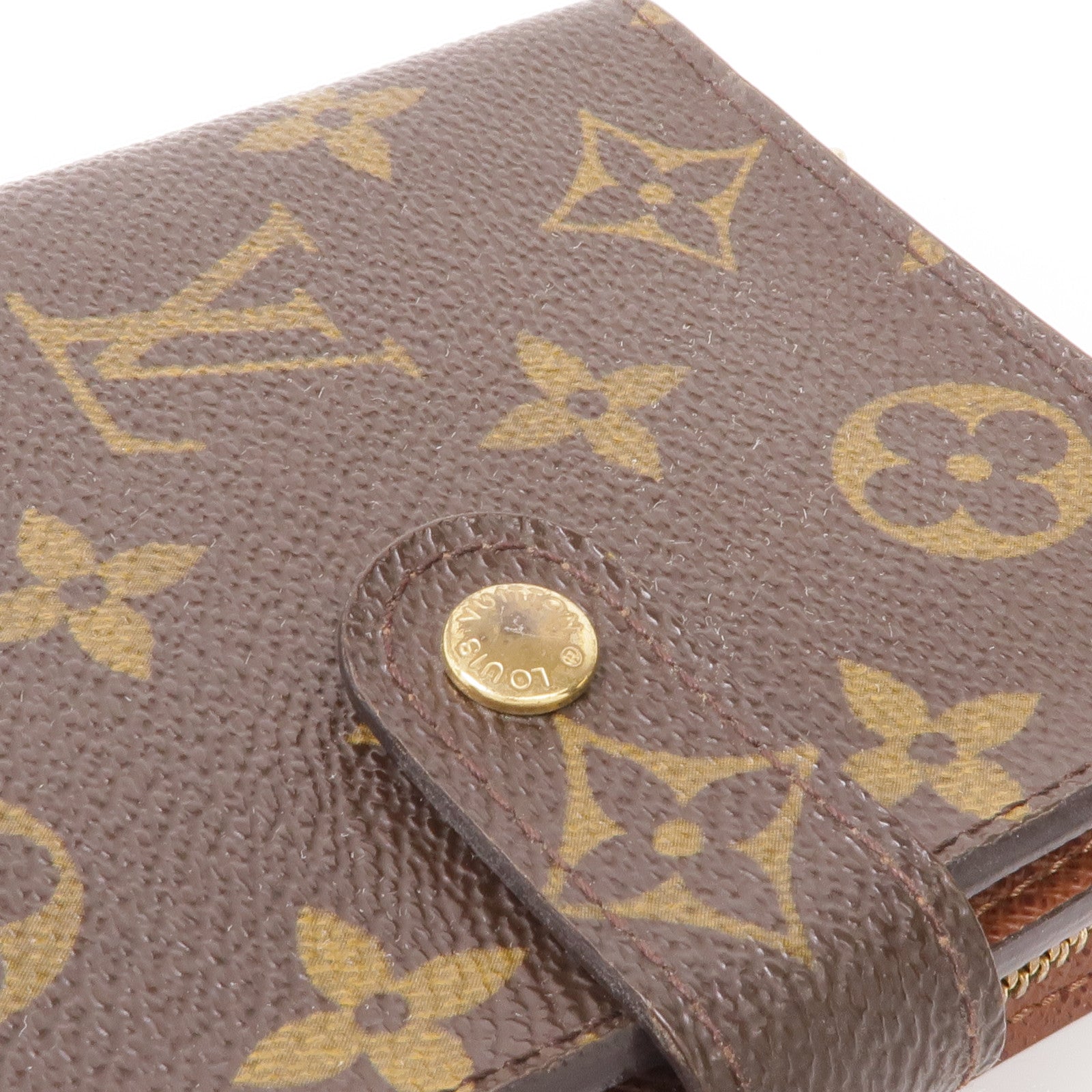 LOUIS VUITTON Monogram Wallet金扣錢包