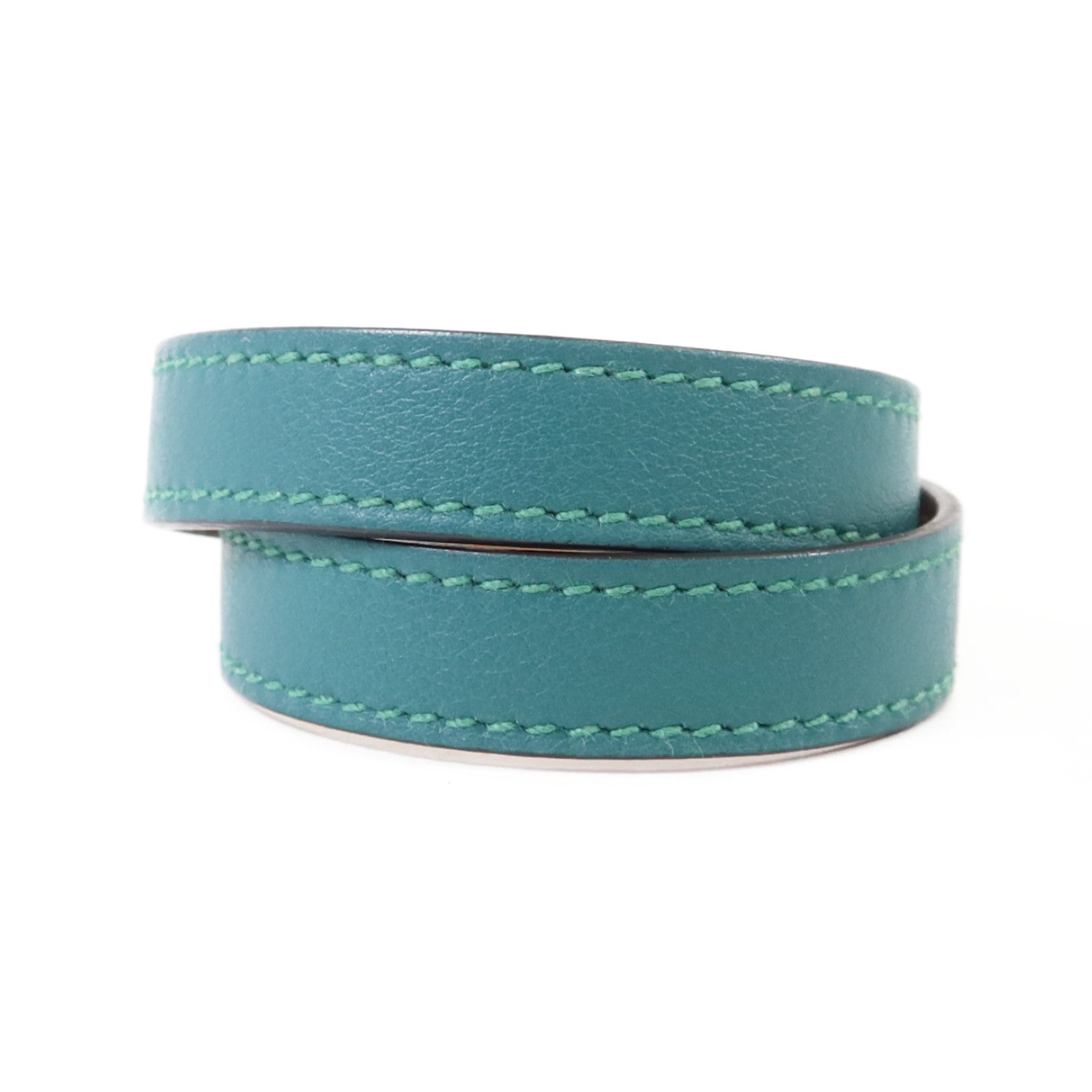 HERMES 【激減優惠】Swift皮革Kelly Double Tour Bracelet金扣手鐲